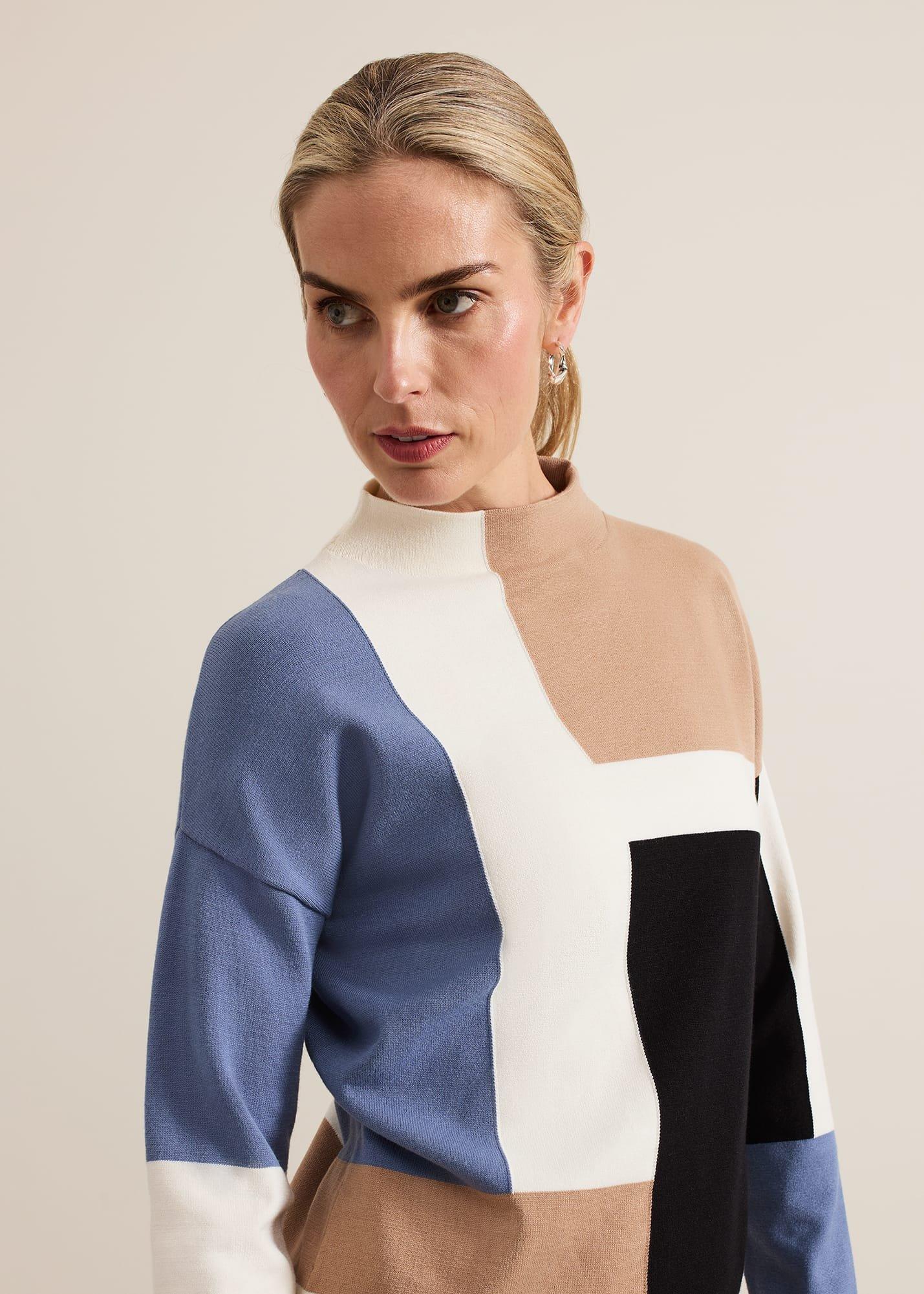 ${product-id}-Kamila Colourblock Jumper-Multi-Coloured-${view-type}