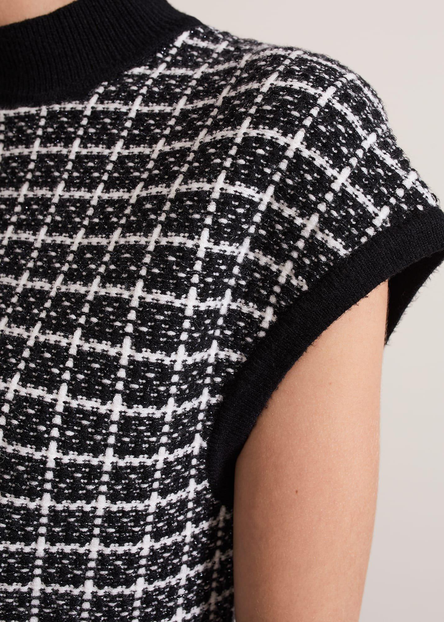 ${product-id}-Tiffany Lurex Tank-Black/Ivory-${view-type}