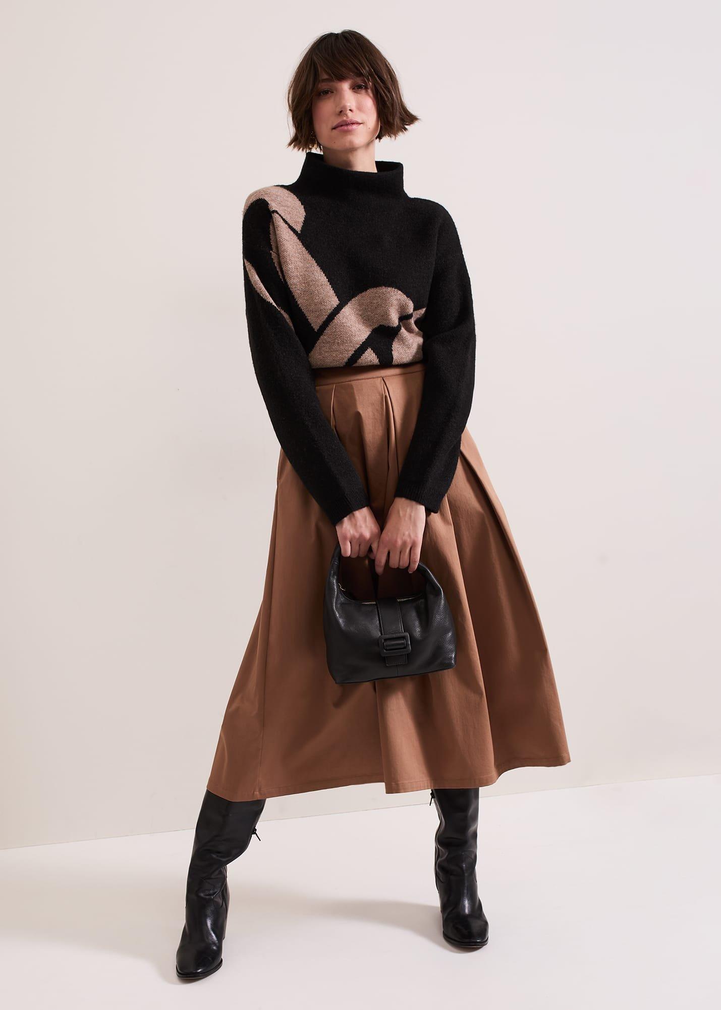 ${product-id}-Cleo Chain Chunky Jumper-Camel-${view-type}