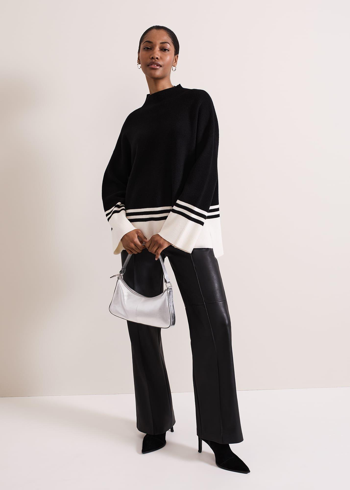 Kayleigh Chunky Boxy Striped Jumper