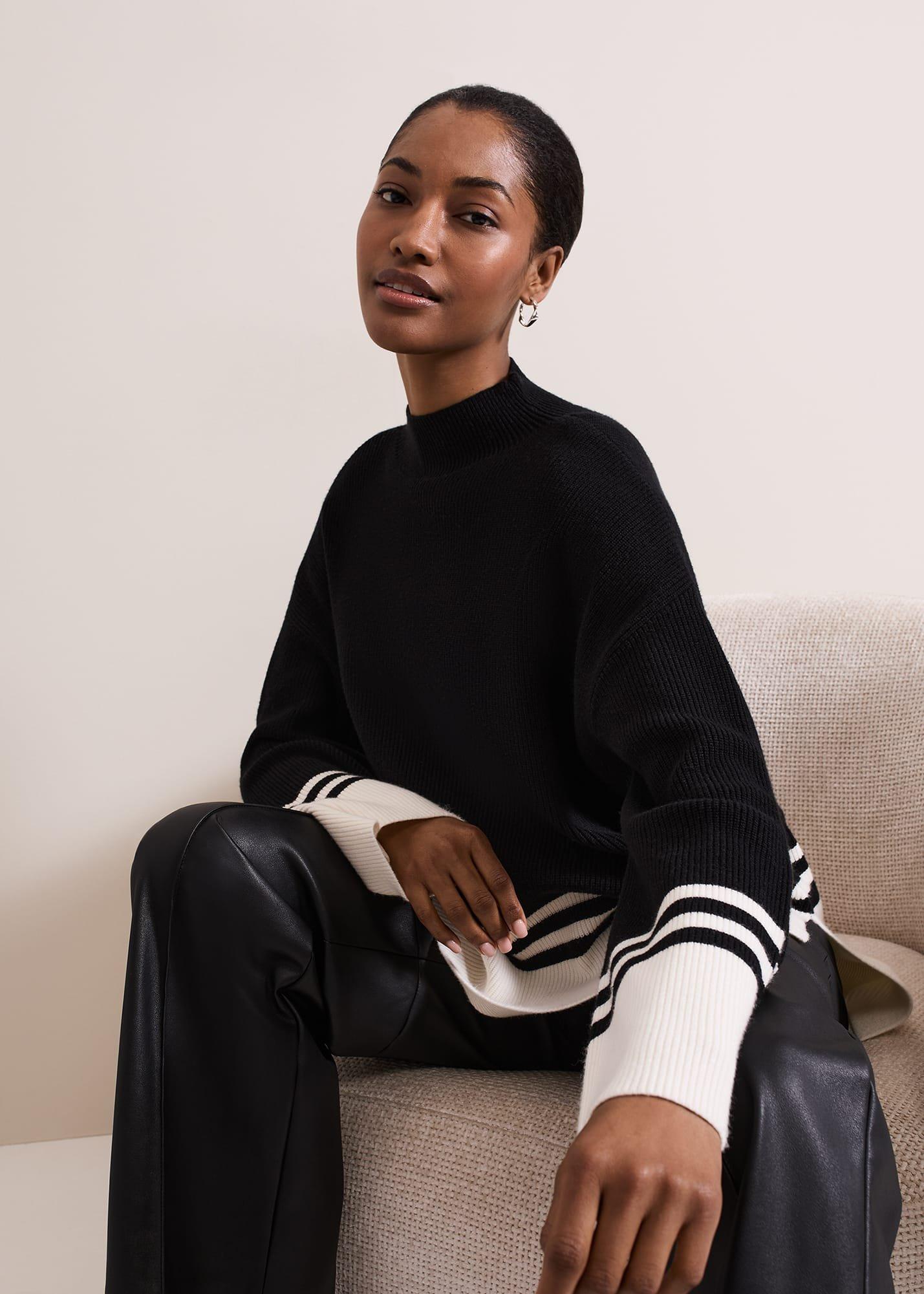 Kayleigh Chunky Boxy Striped Jumper