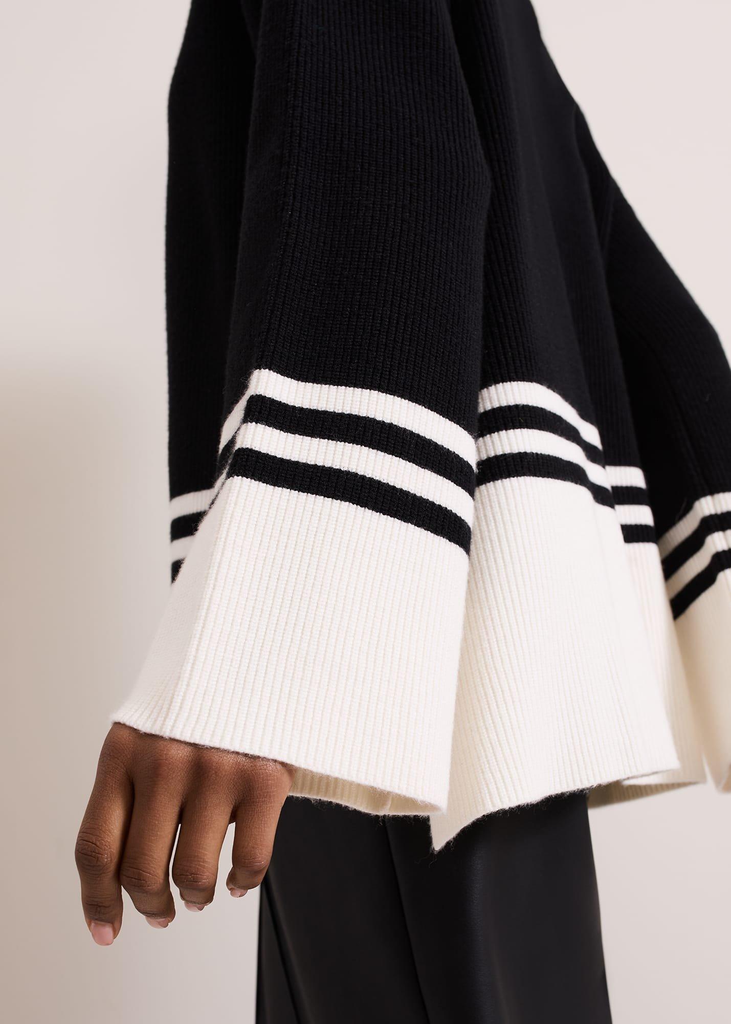 Kayleigh Chunky Boxy Striped Jumper