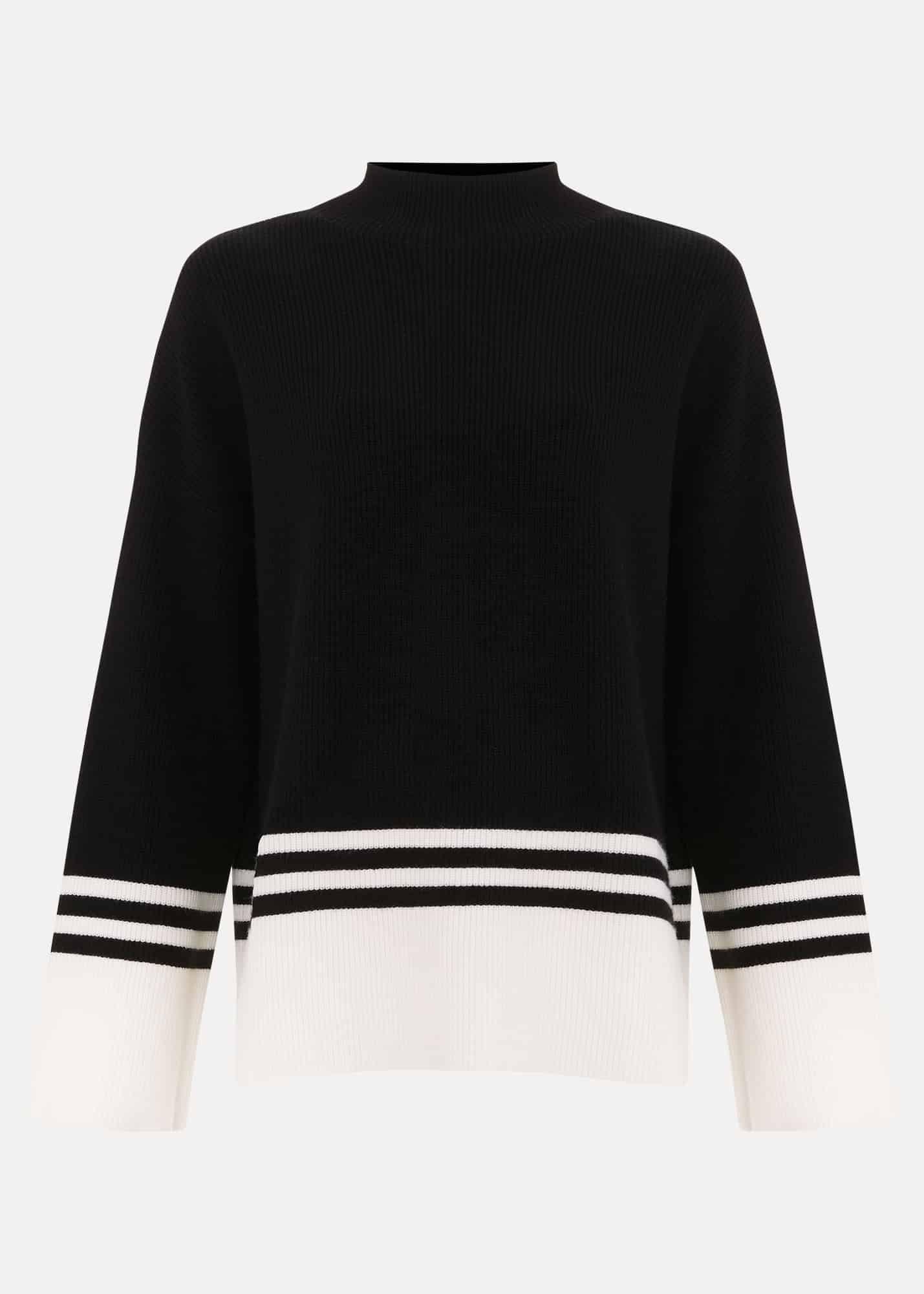 Kayleigh Chunky Boxy Striped Jumper