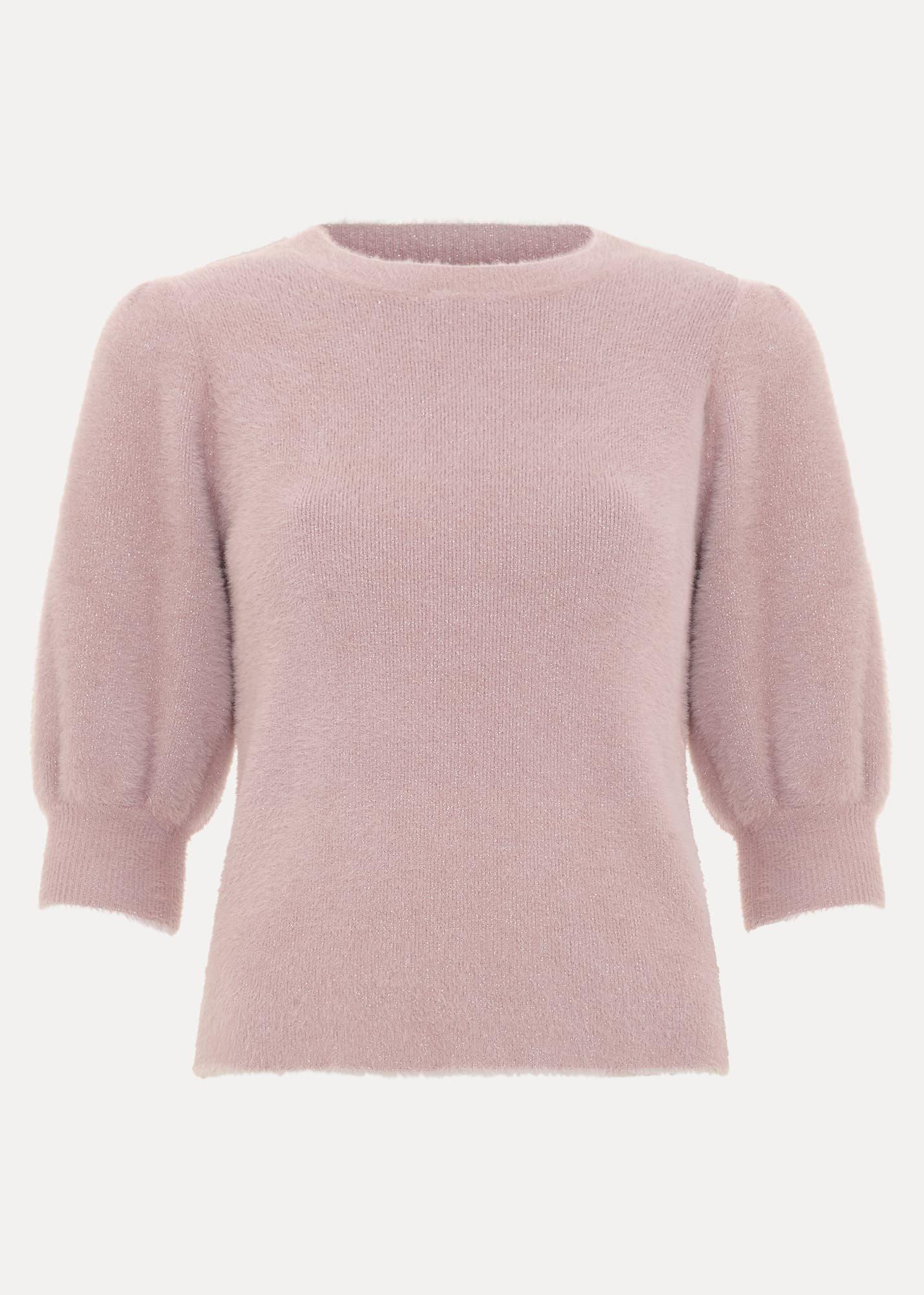 Fern Fluffy Puff Sleeve Knit