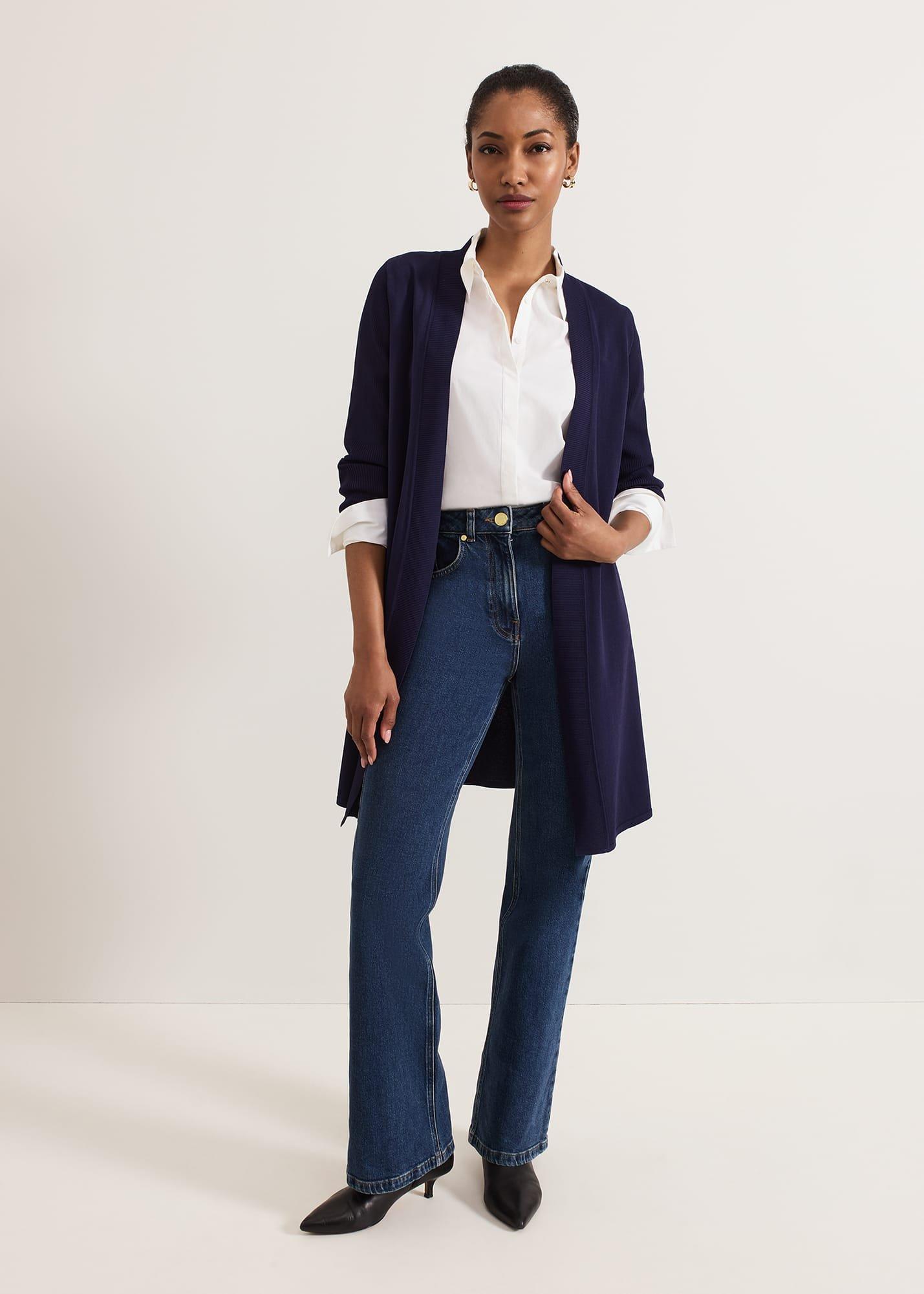 Lauren Longline Edge To Edge Cardigan
