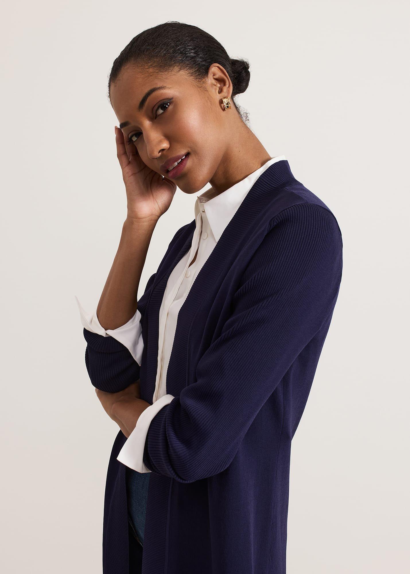 Lauren Longline Edge To Edge Cardigan