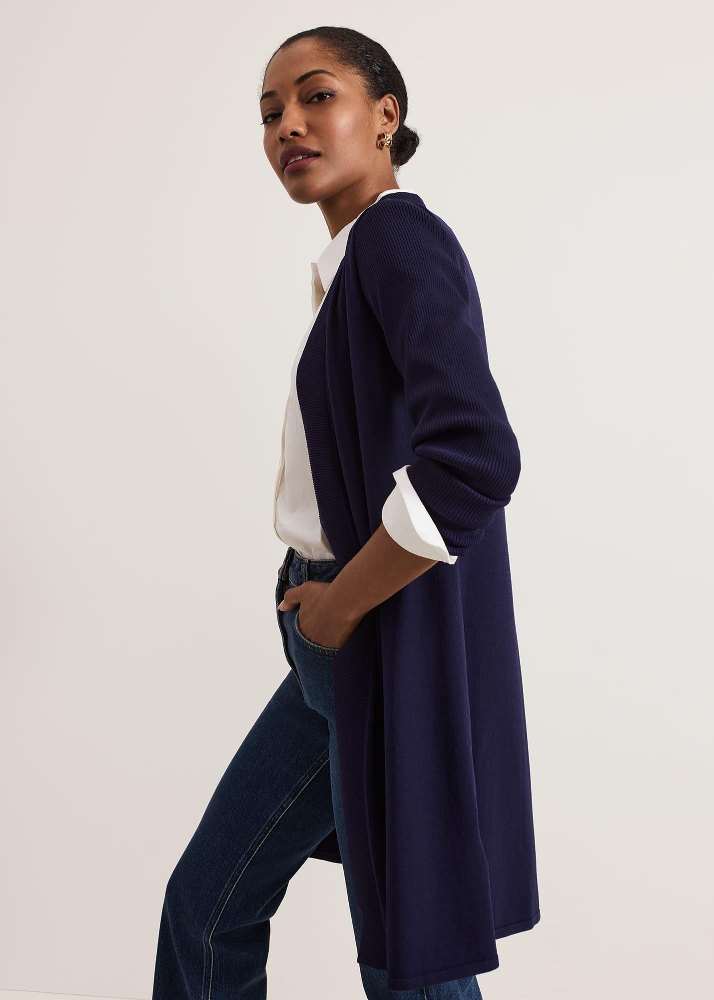 Lauren Longline Edge To Edge Cardigan