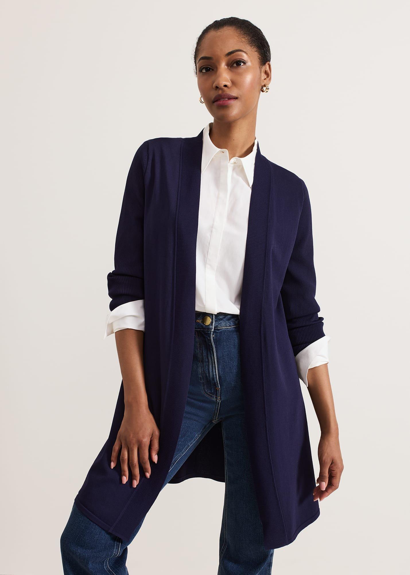 Lauren Longline Edge To Edge Cardigan
