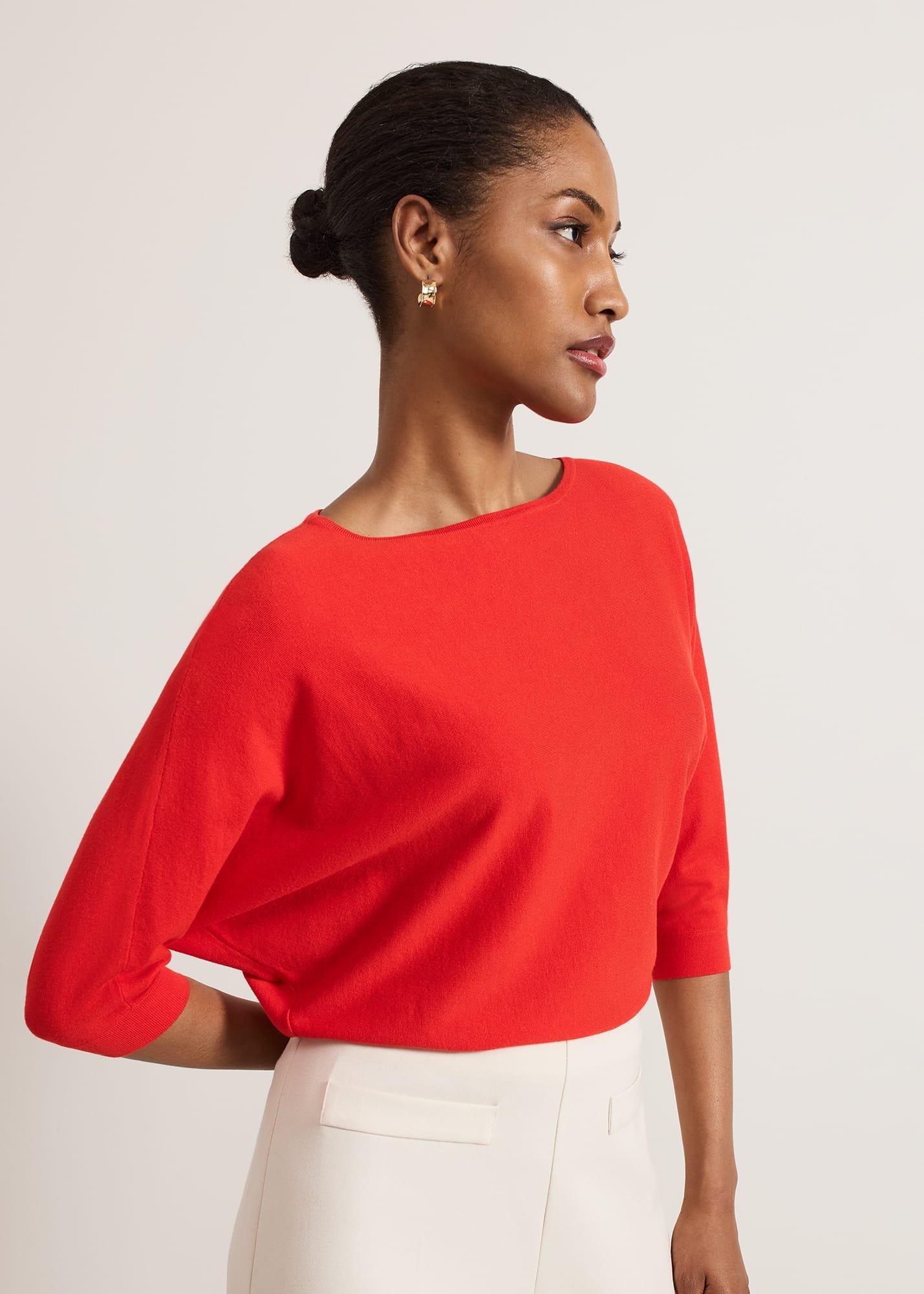 Cristine Batwing Knitted Jumper
