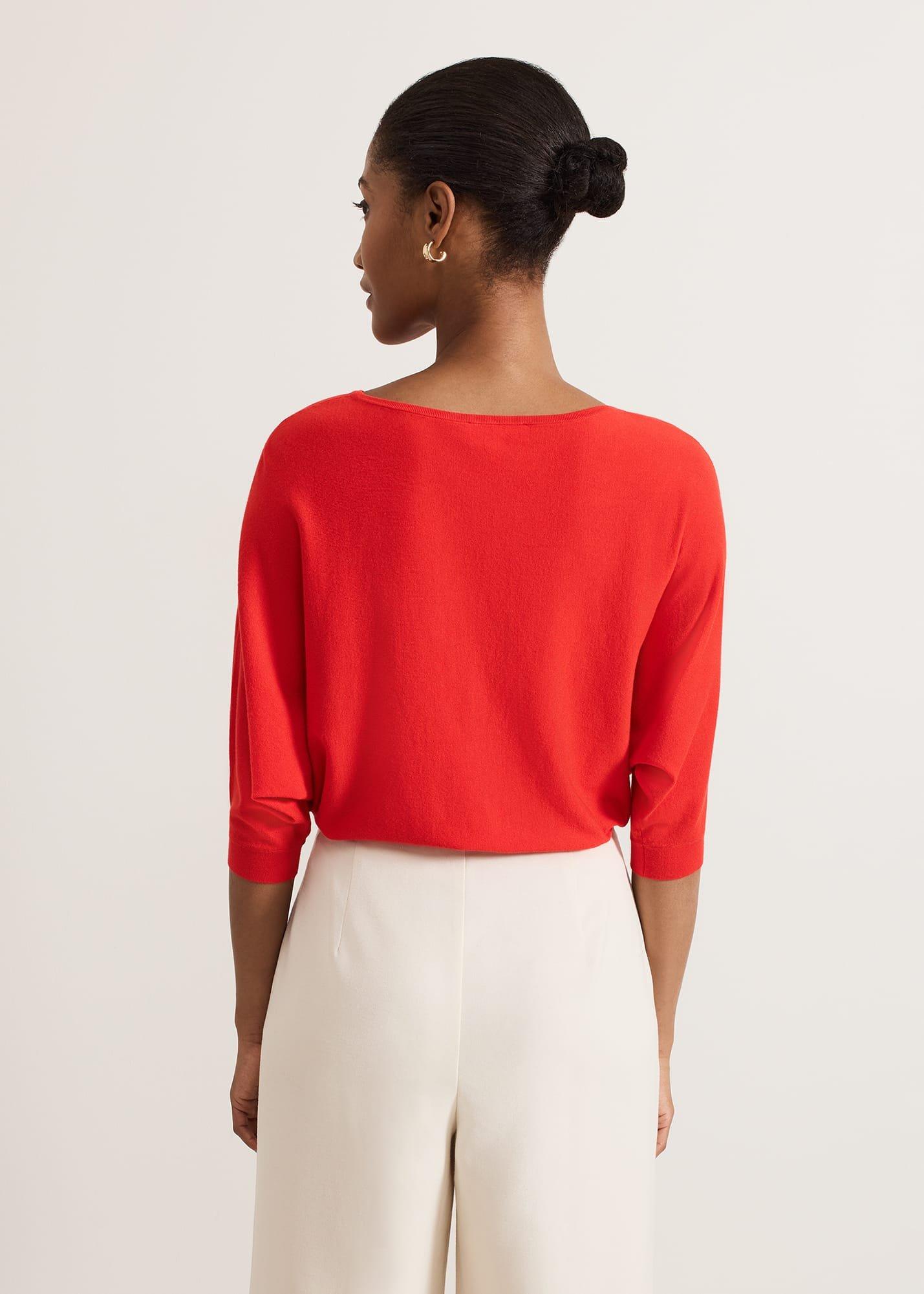 Cristine Batwing Knitted Jumper