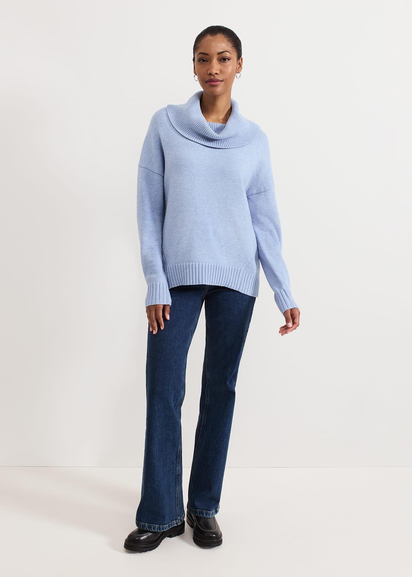 ${product-id}-Dara Blue Chunky Cowl Neck Jumper-Blue-${view-type}