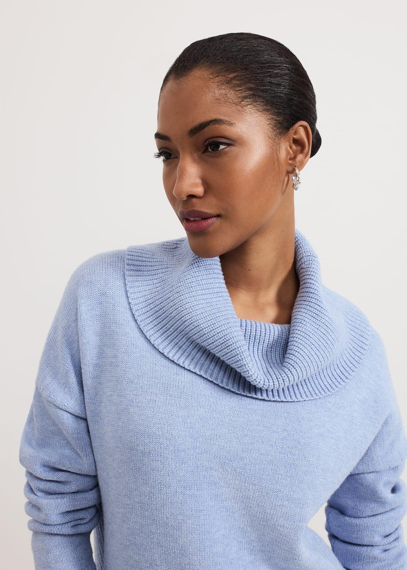 ${product-id}-Dara Blue Chunky Cowl Neck Jumper-Blue-${view-type}