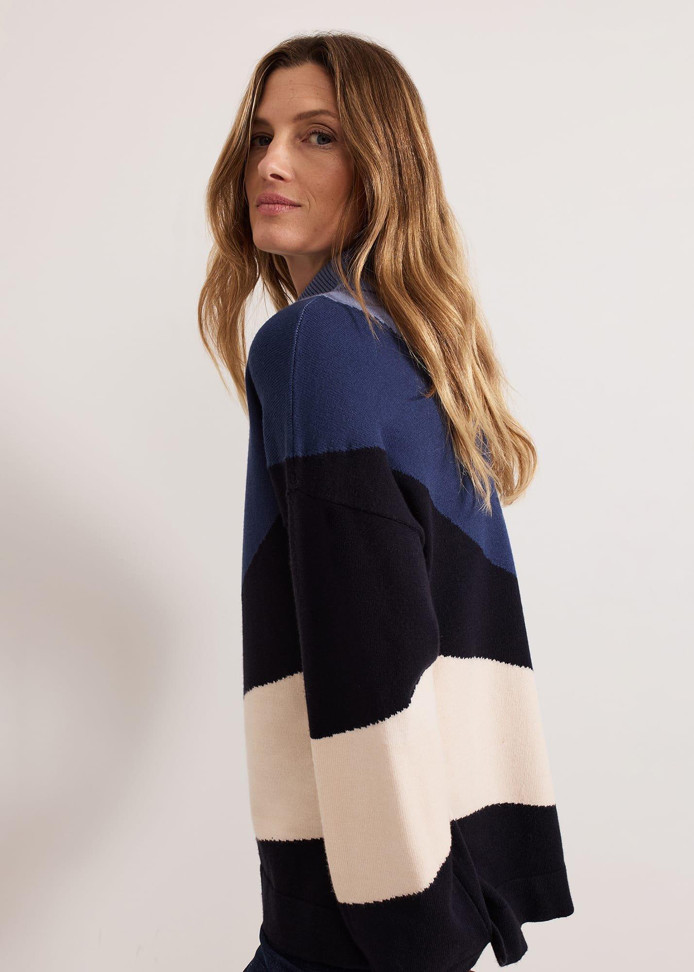Sabrina Swirl Jacqaurd Jumper