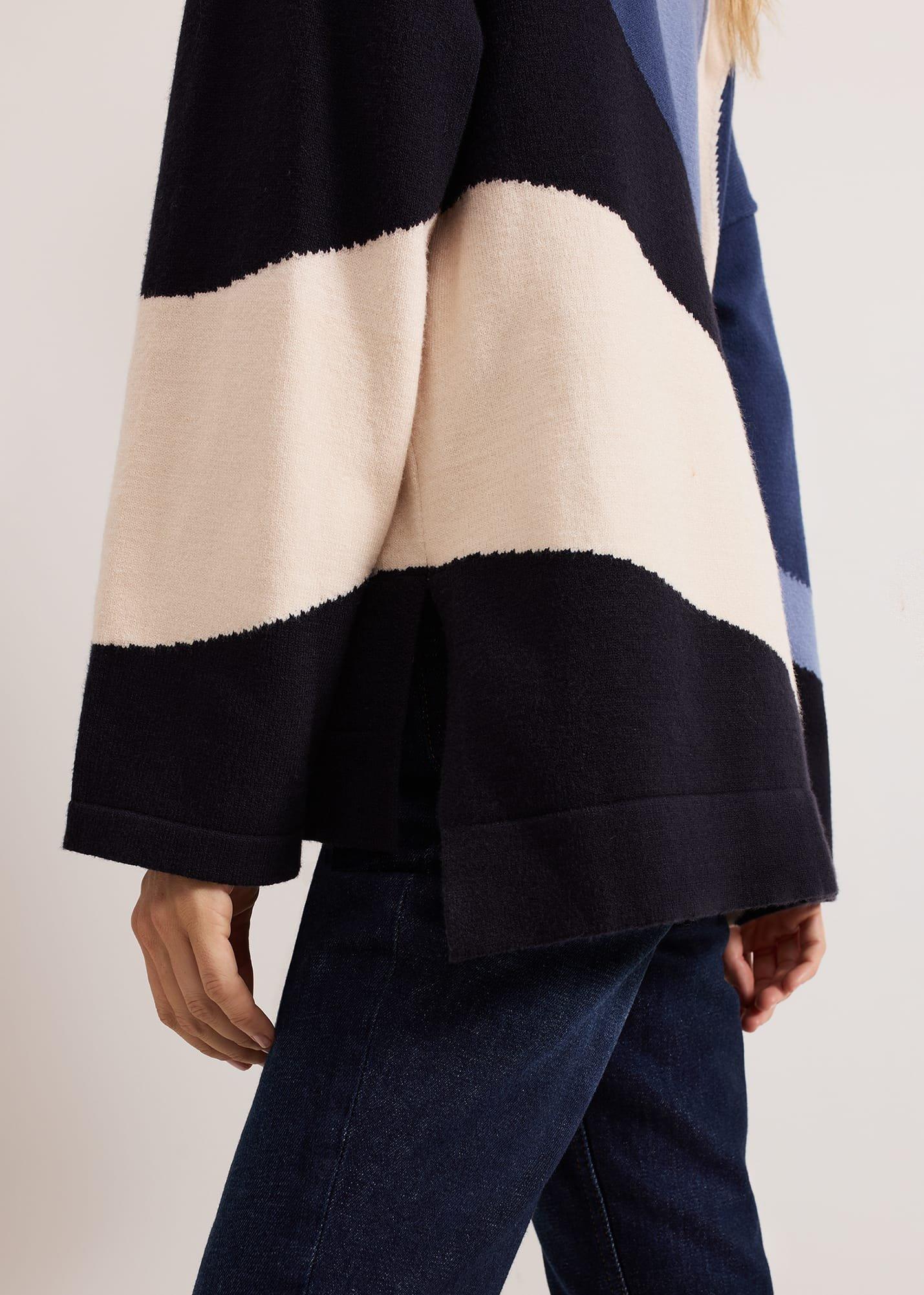 Sabrina Swirl Jacqaurd Jumper