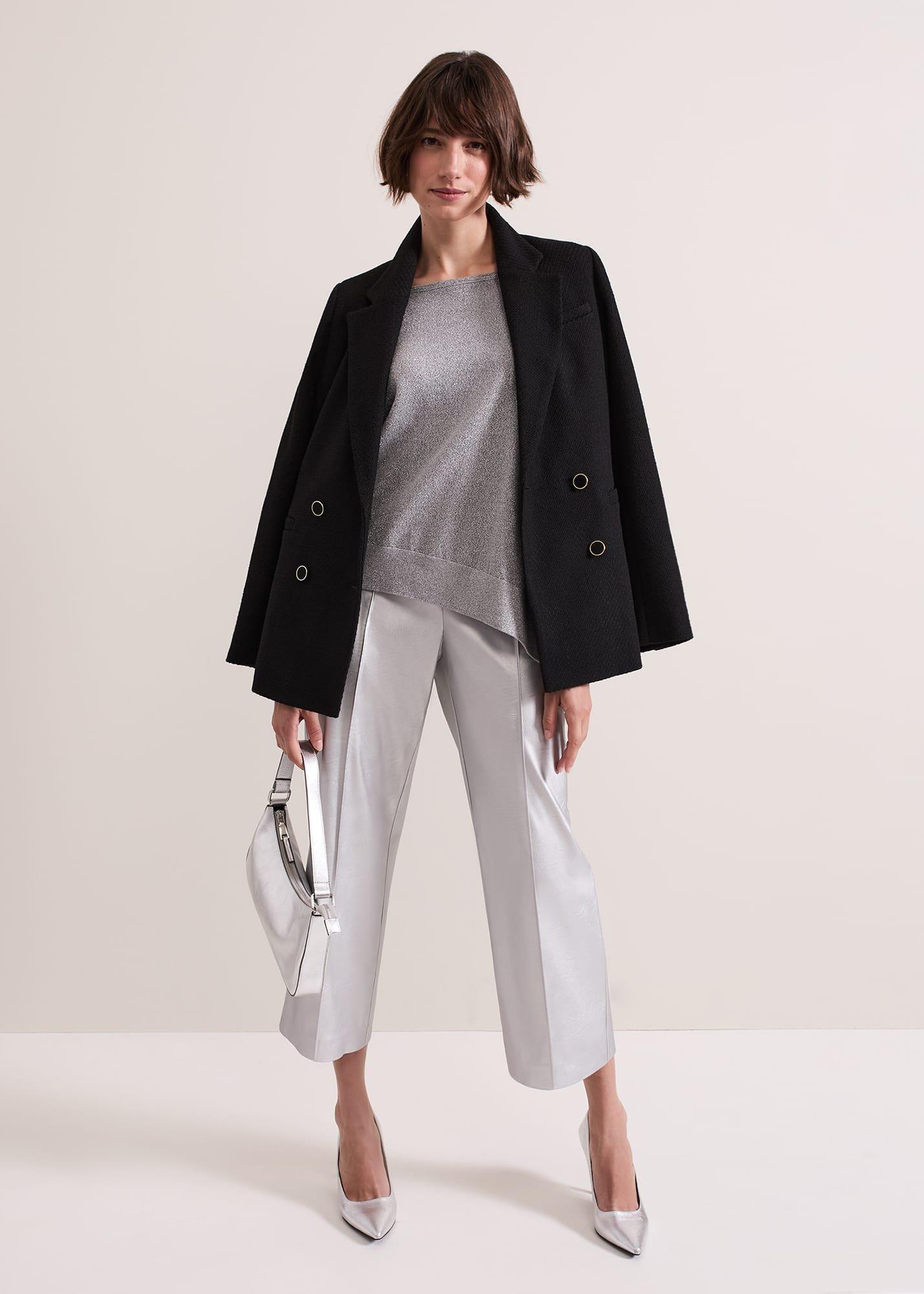 ${product-id}-Sofia Silver Lurex Asymetric Jumper-Silver-${view-type}