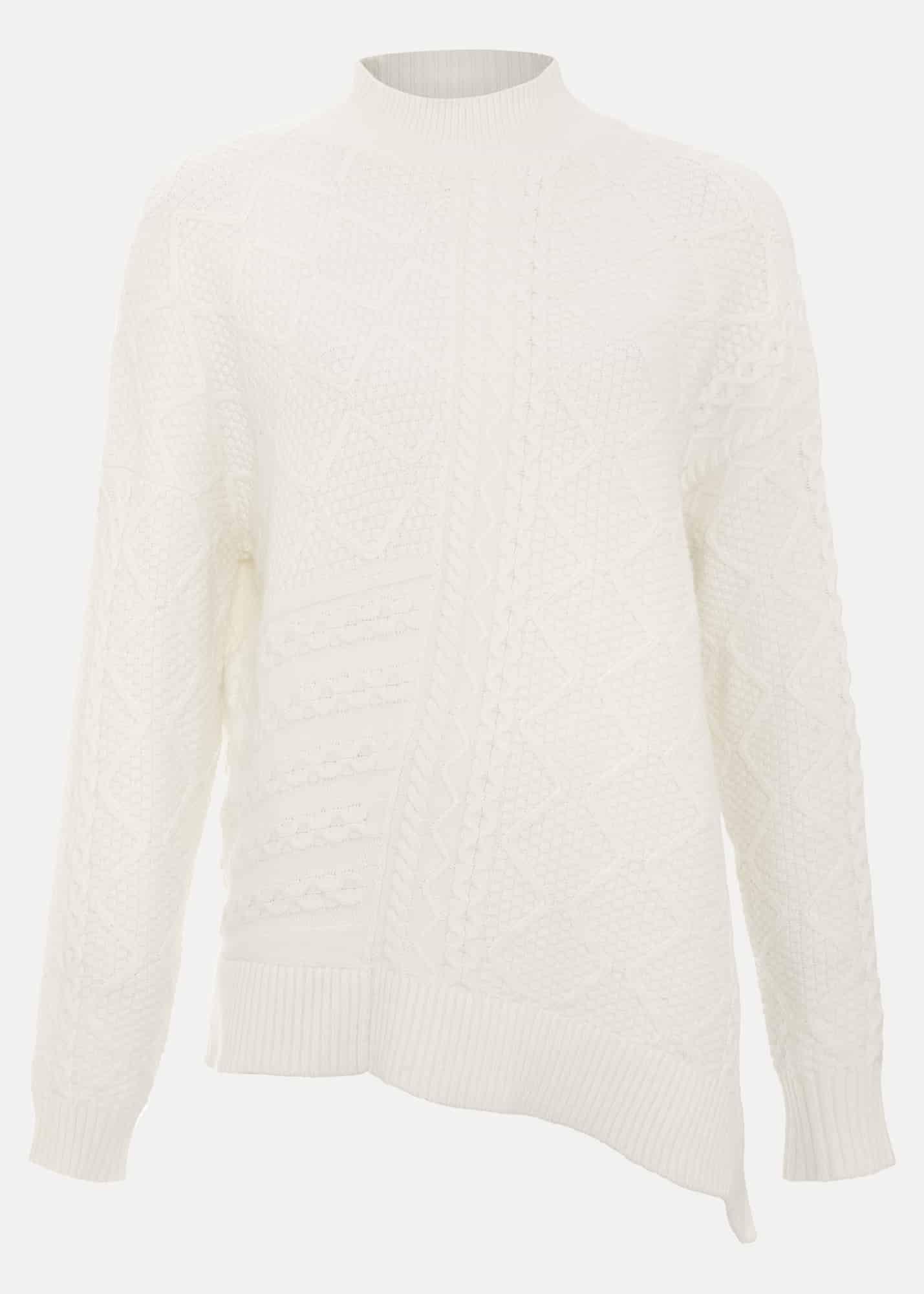 Casey Ivory Cable Jumper