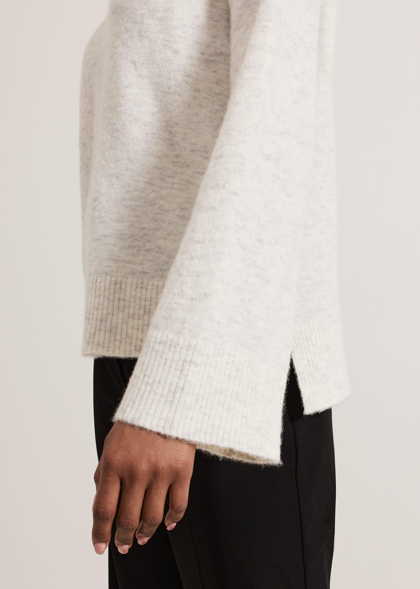 Olivia V Neck Alpaca Jumper
