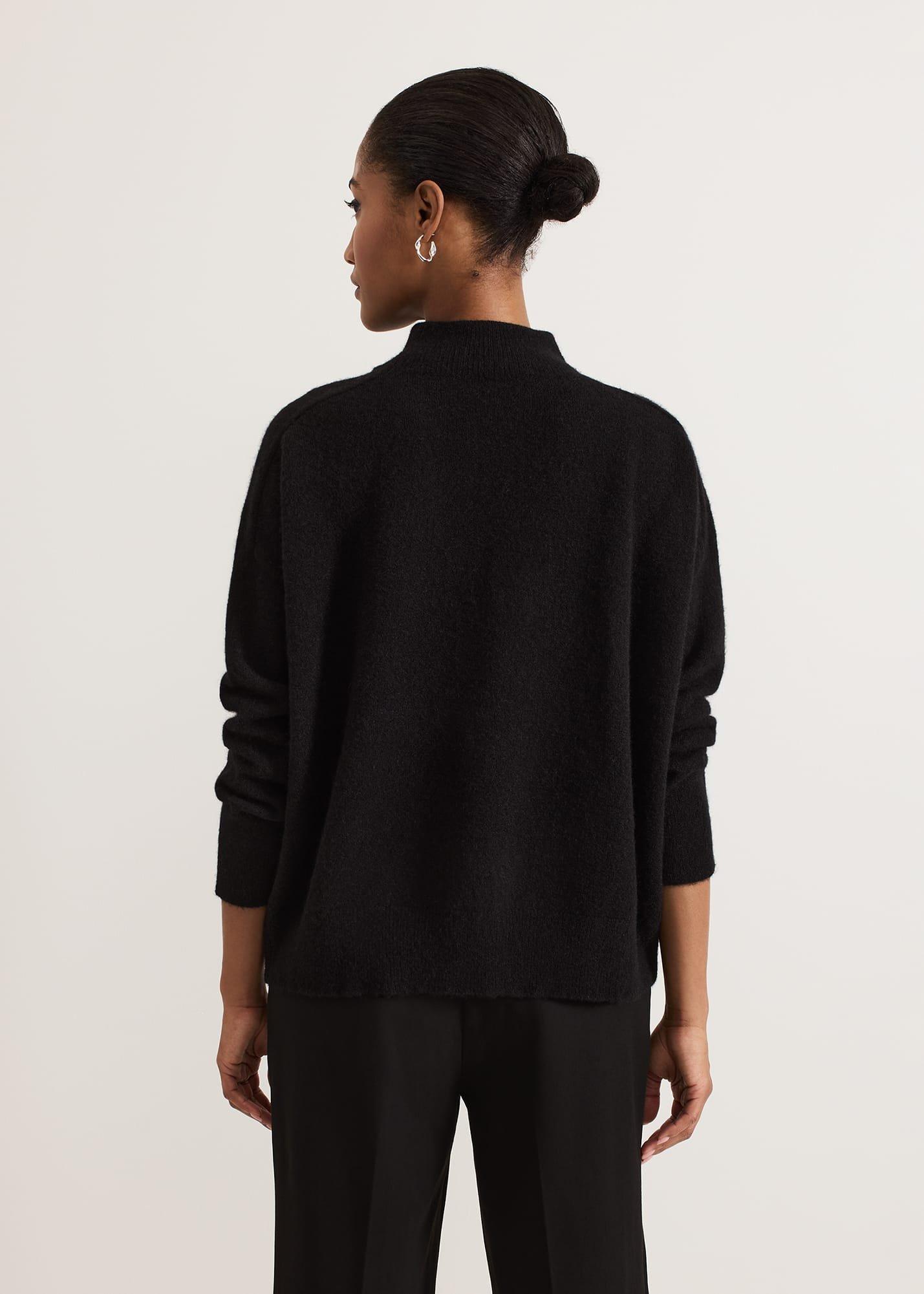 Jordan Alpaca Funnel Neck Jumper