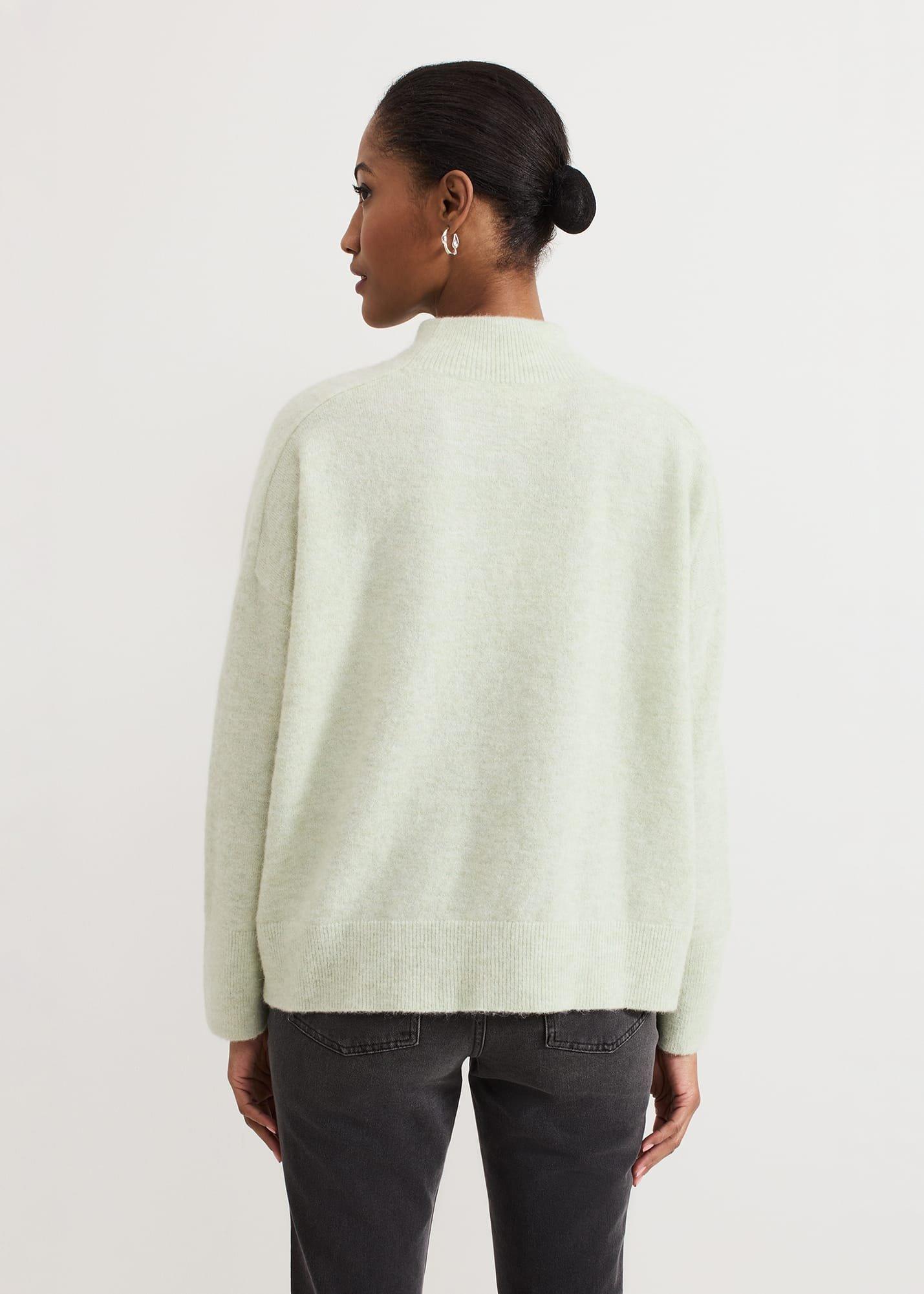 Jordan Alpaca Funnel Neck Jumper