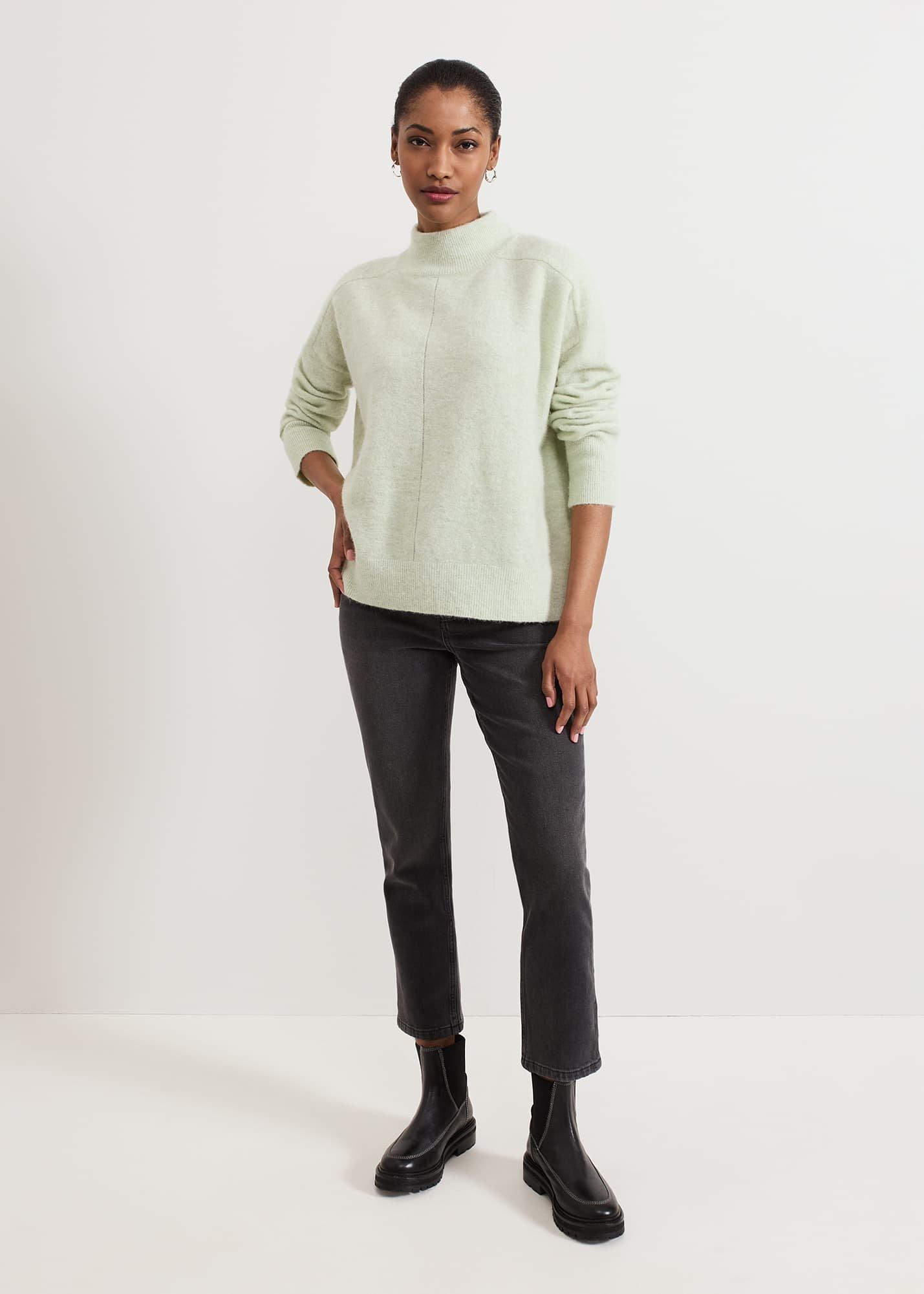 ${product-id}-Jordan Alpaca Funnel Neck Jumper-Green-${view-type}