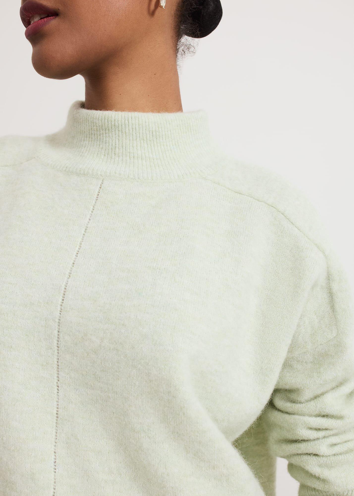 ${product-id}-Jordan Alpaca Funnel Neck Jumper-Green-${view-type}