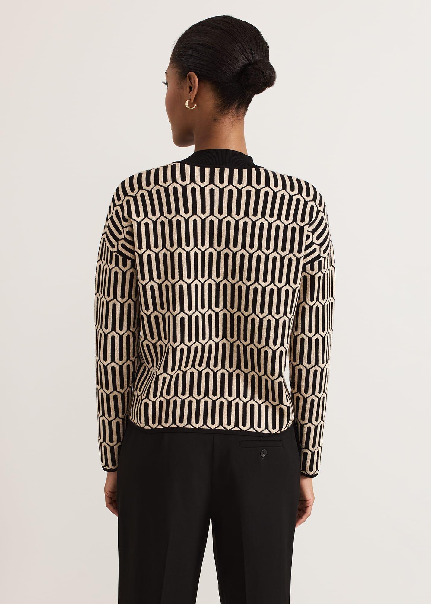 Tanya Shimmer Geo Jumper