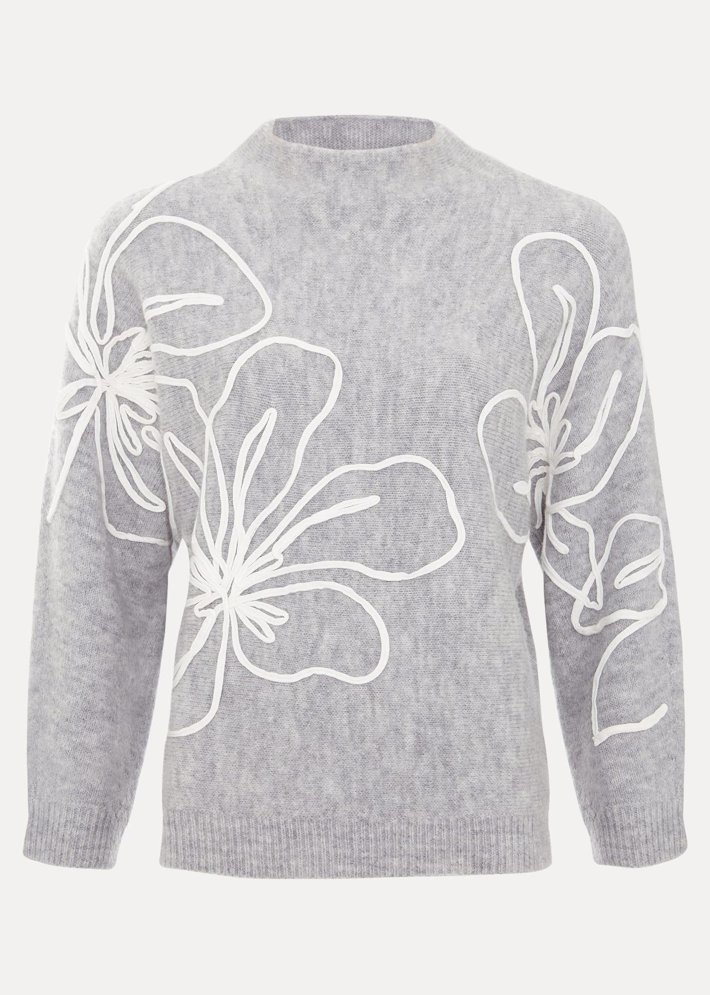 Amber Applique Knit Jumper
