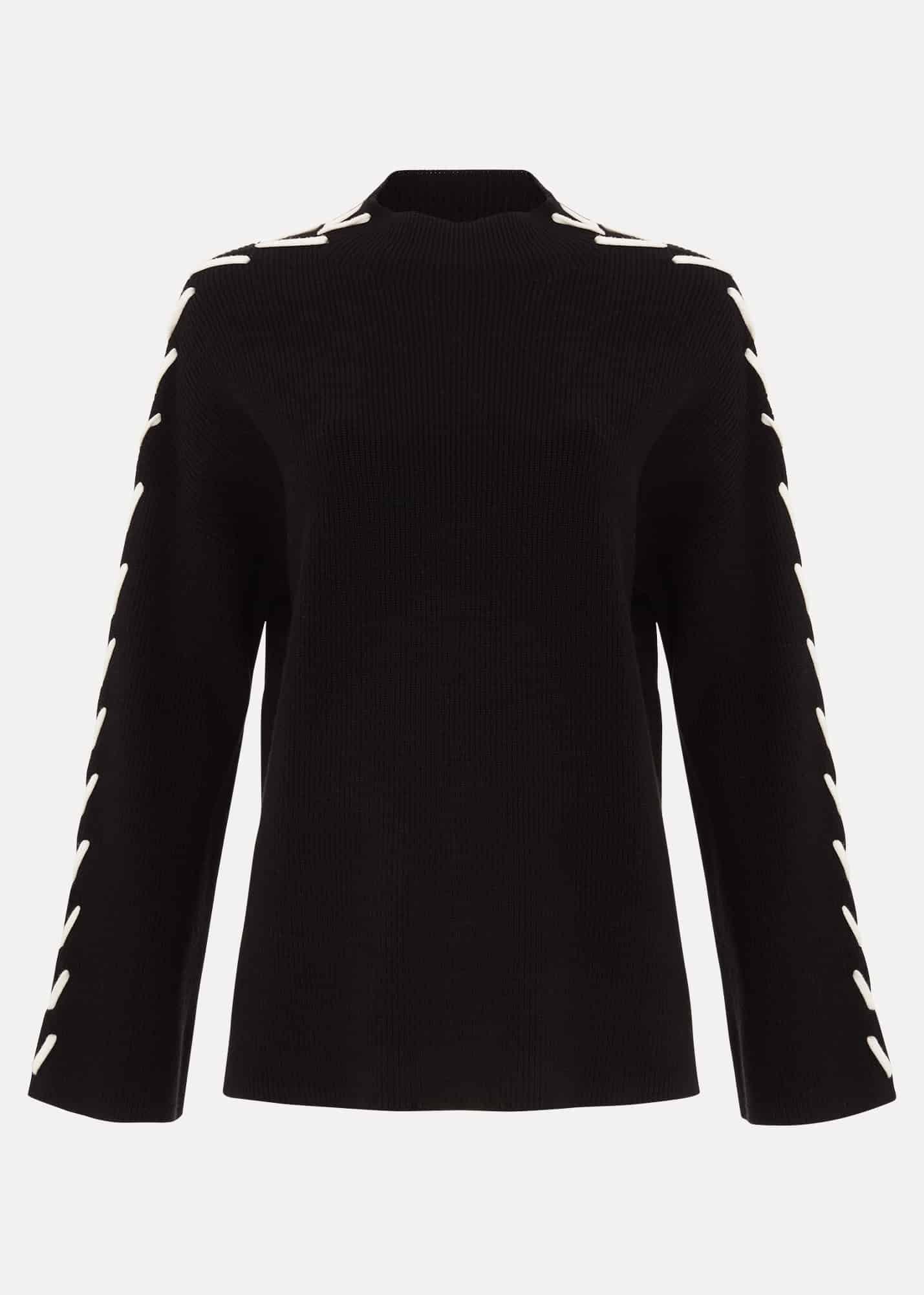 Leia Stitch Sleeve Detail Jumper