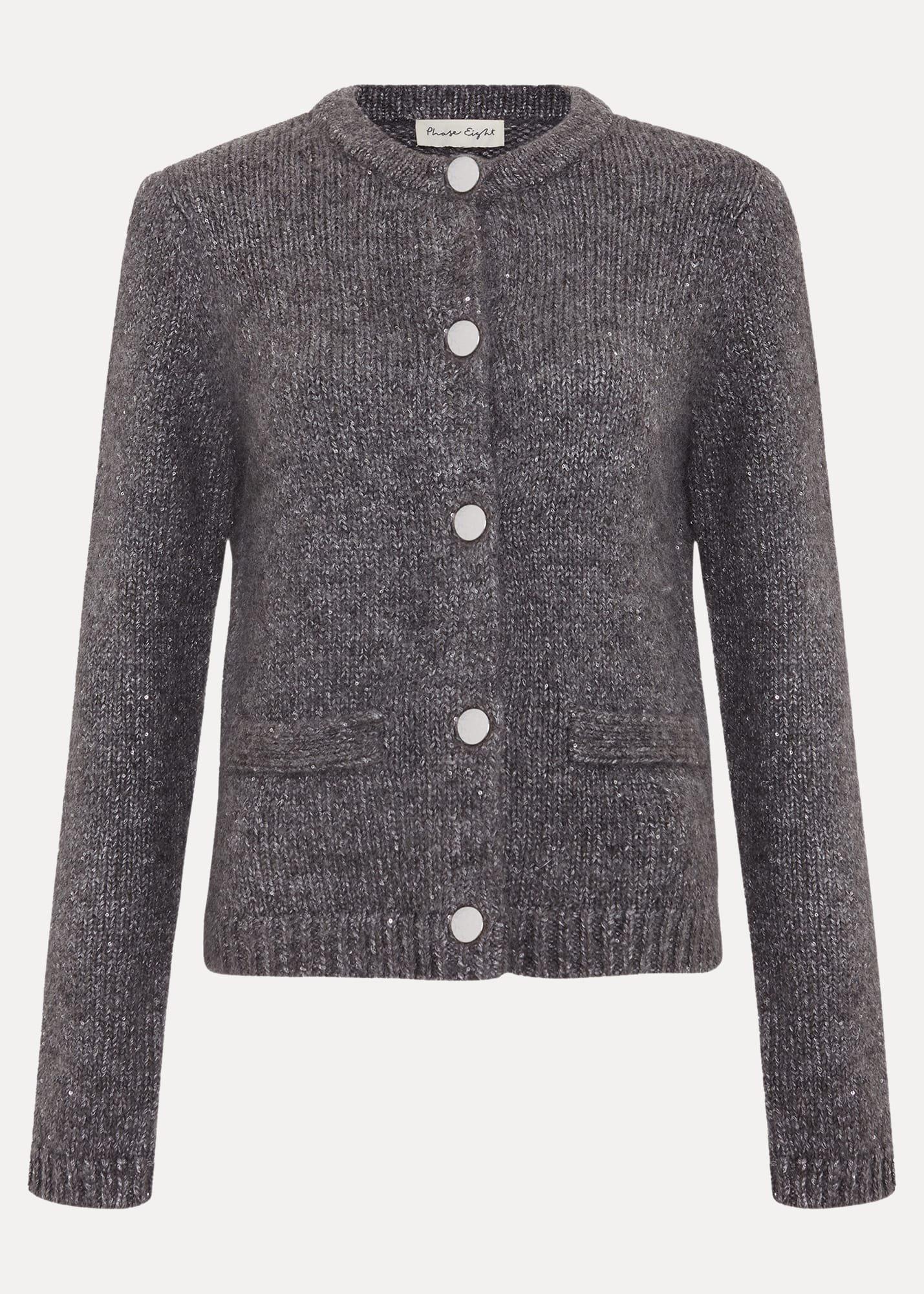 Eden Sequin Knitted Jacket