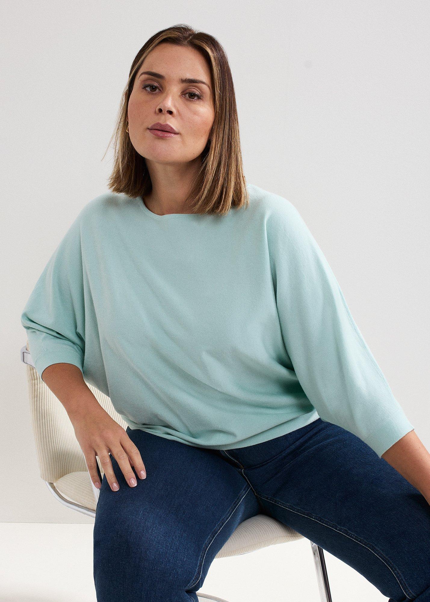 Cristine Batwing Knitted Jumper