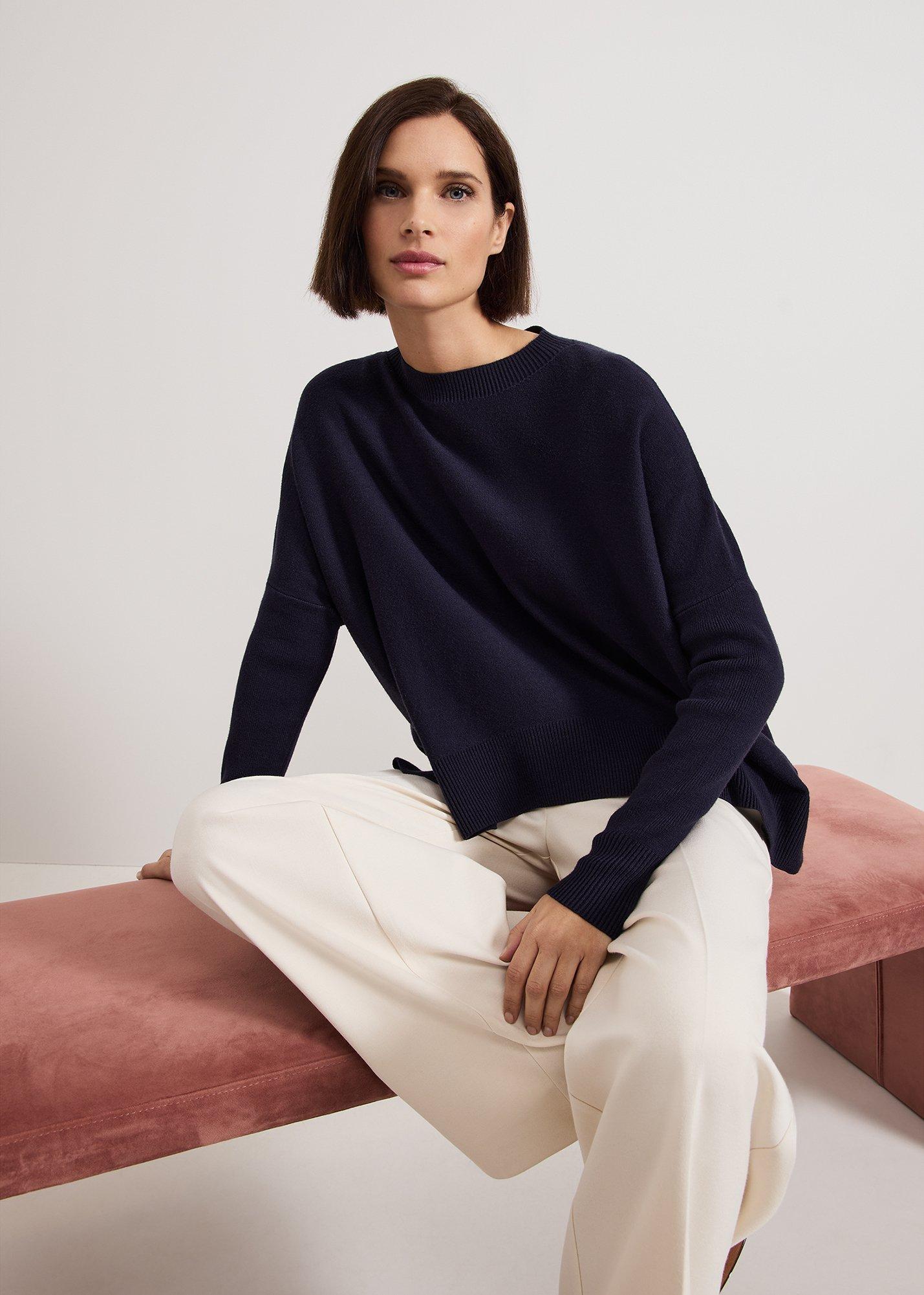 Kara Square Boxy Knit Top