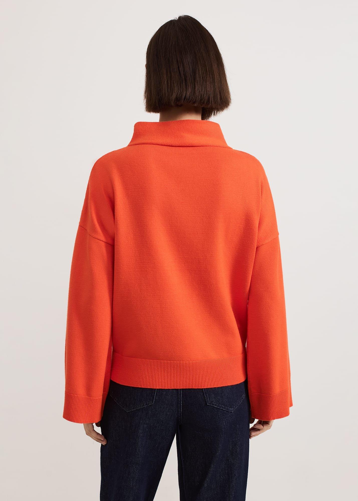 Blaire Fluted Sleeve Knit Jumper