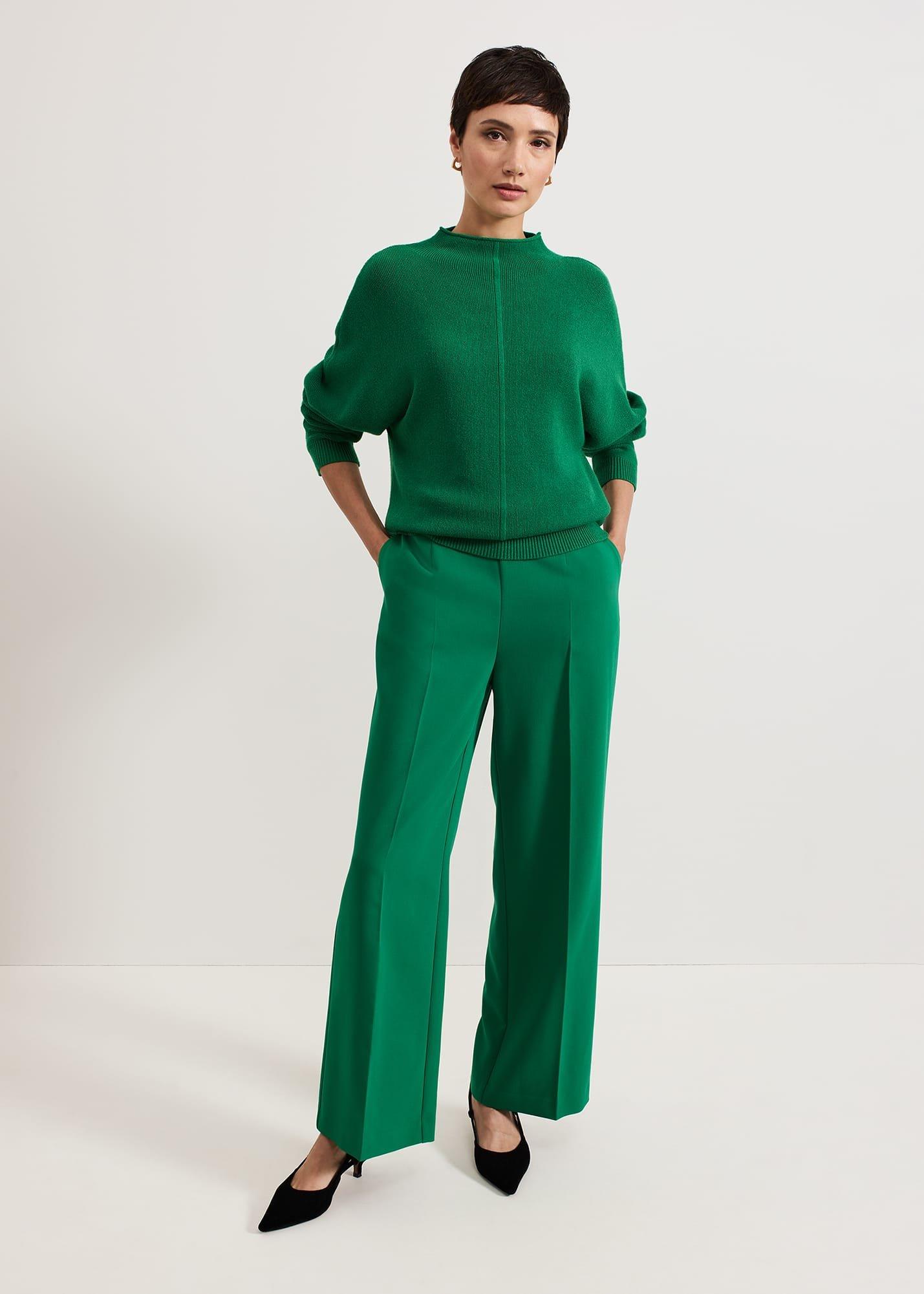 Jess Textured Funnel Neck Jumper