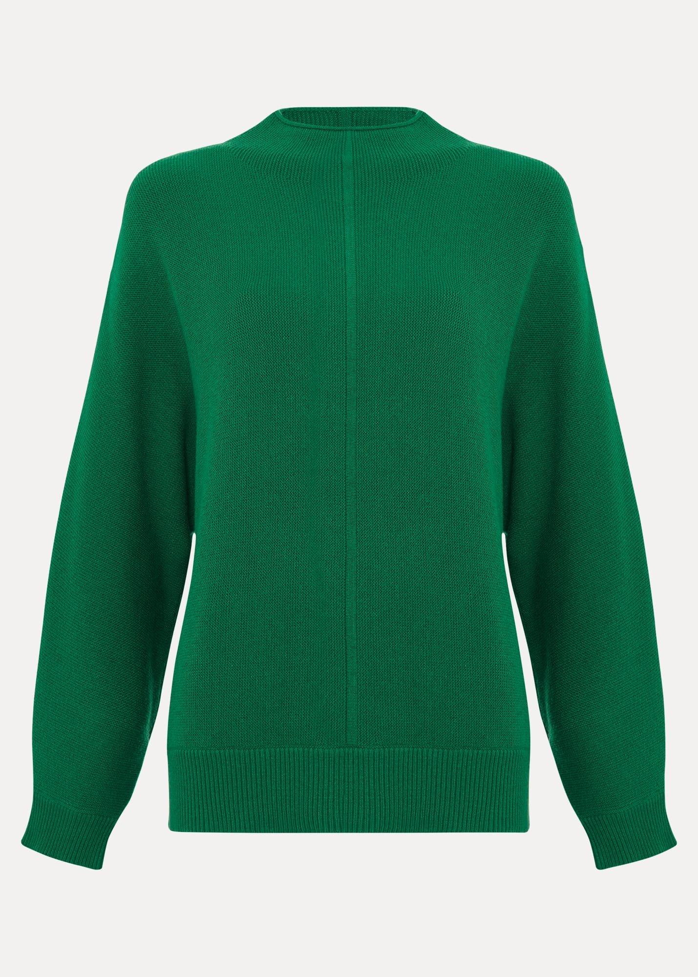 Jess Textured Funnel Neck Jumper