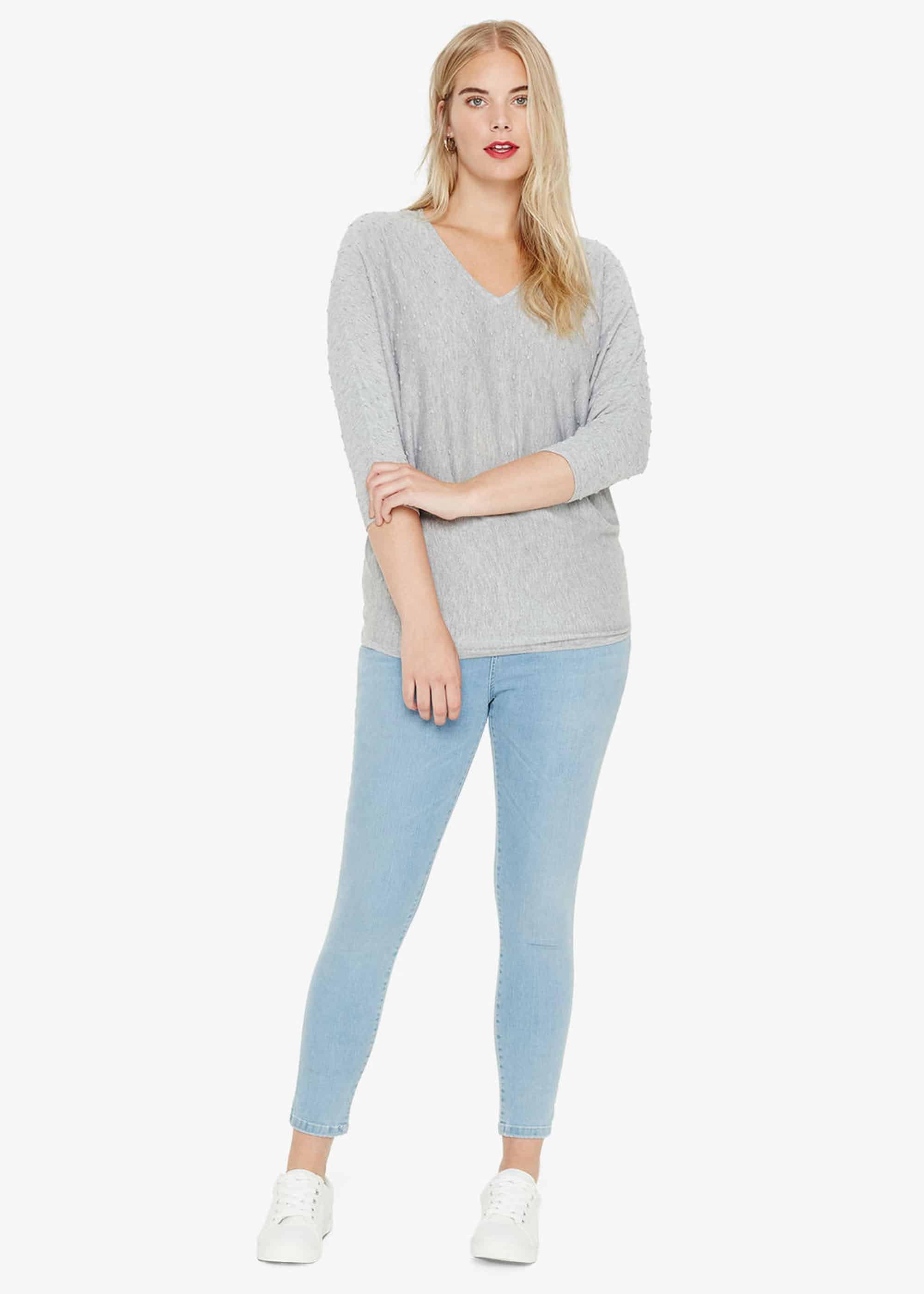 Cara Spot Stitch Jumper