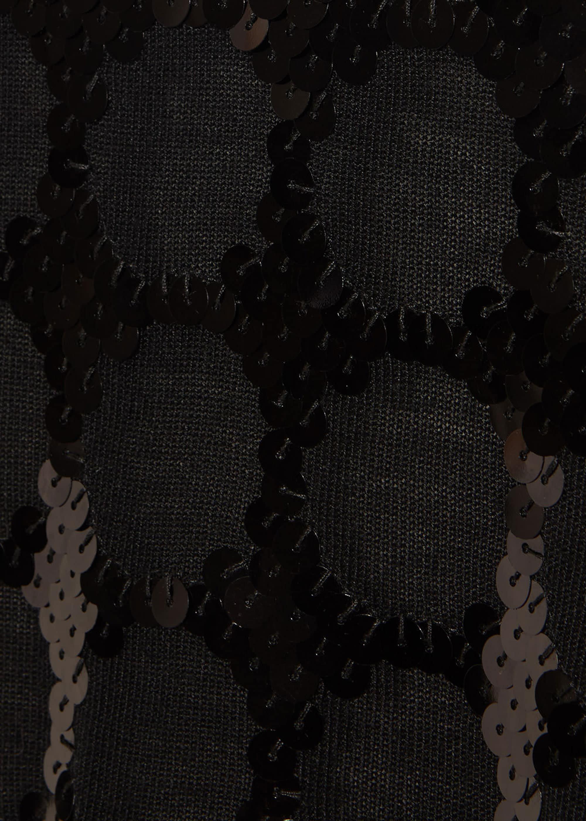 Bett Sequin Knitted Top
