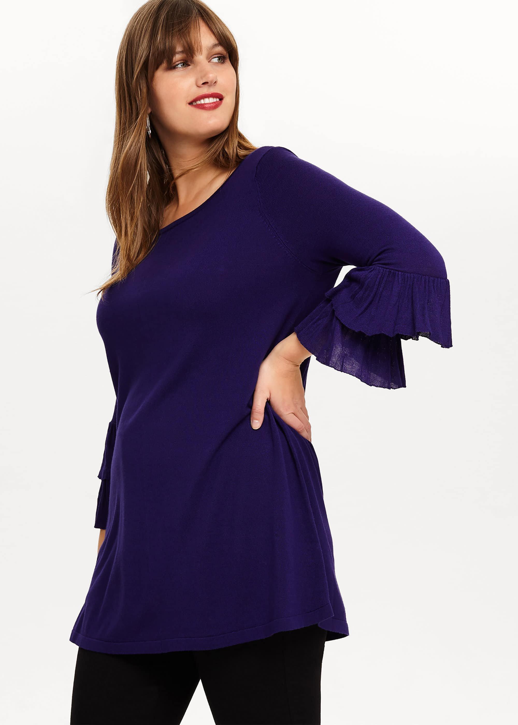 Alexandra Frill Sleeve Top