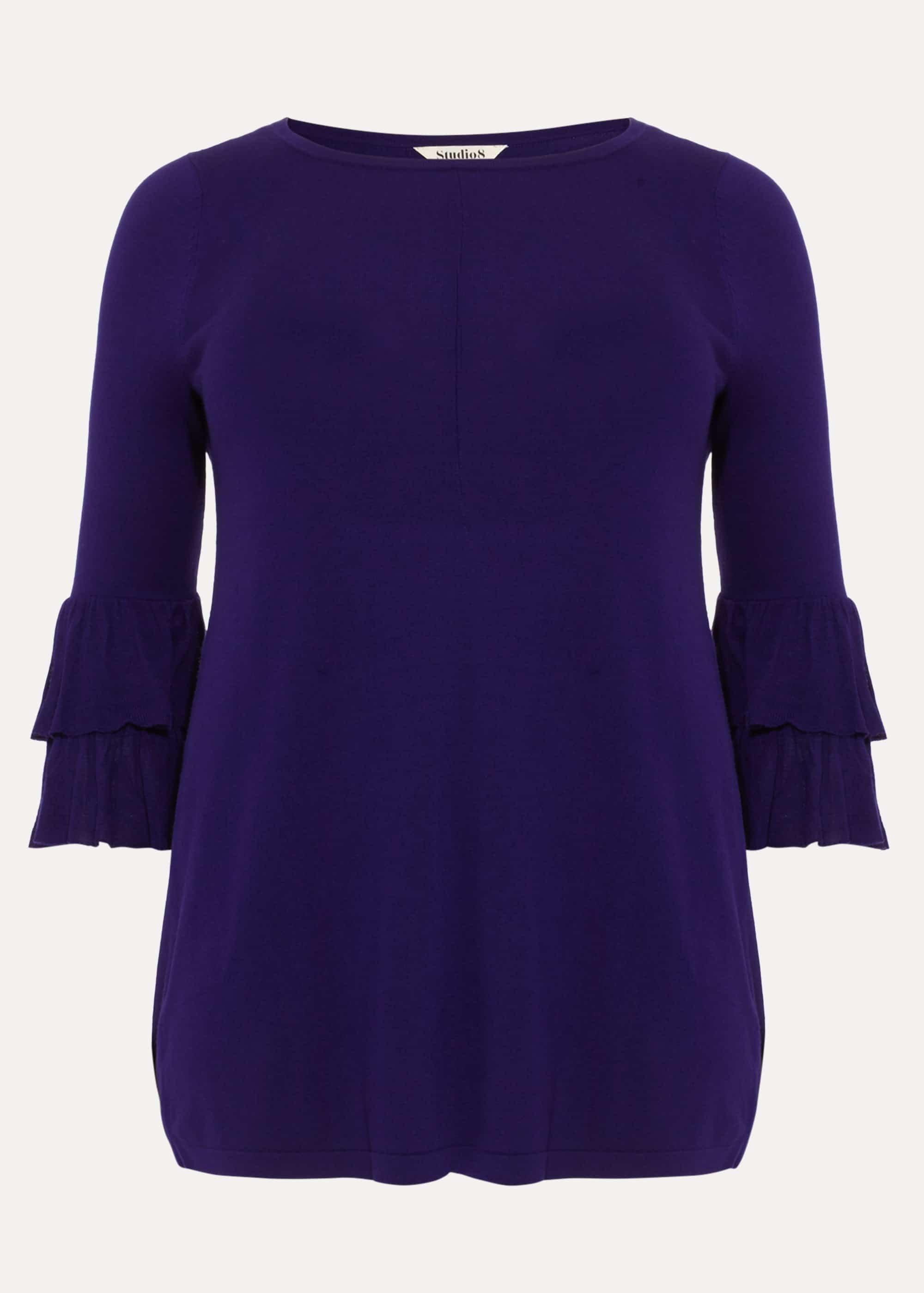 Alexandra Frill Sleeve Top