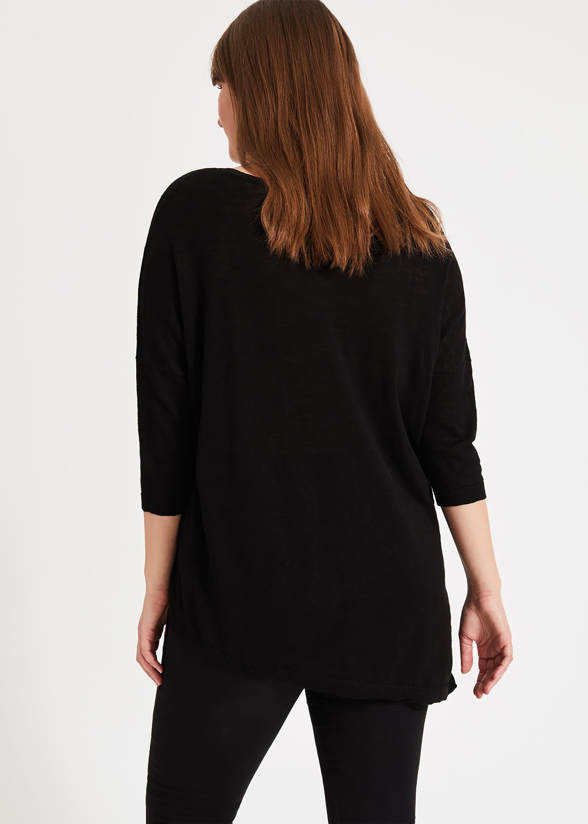 Amelie Asymmetric Knit Top