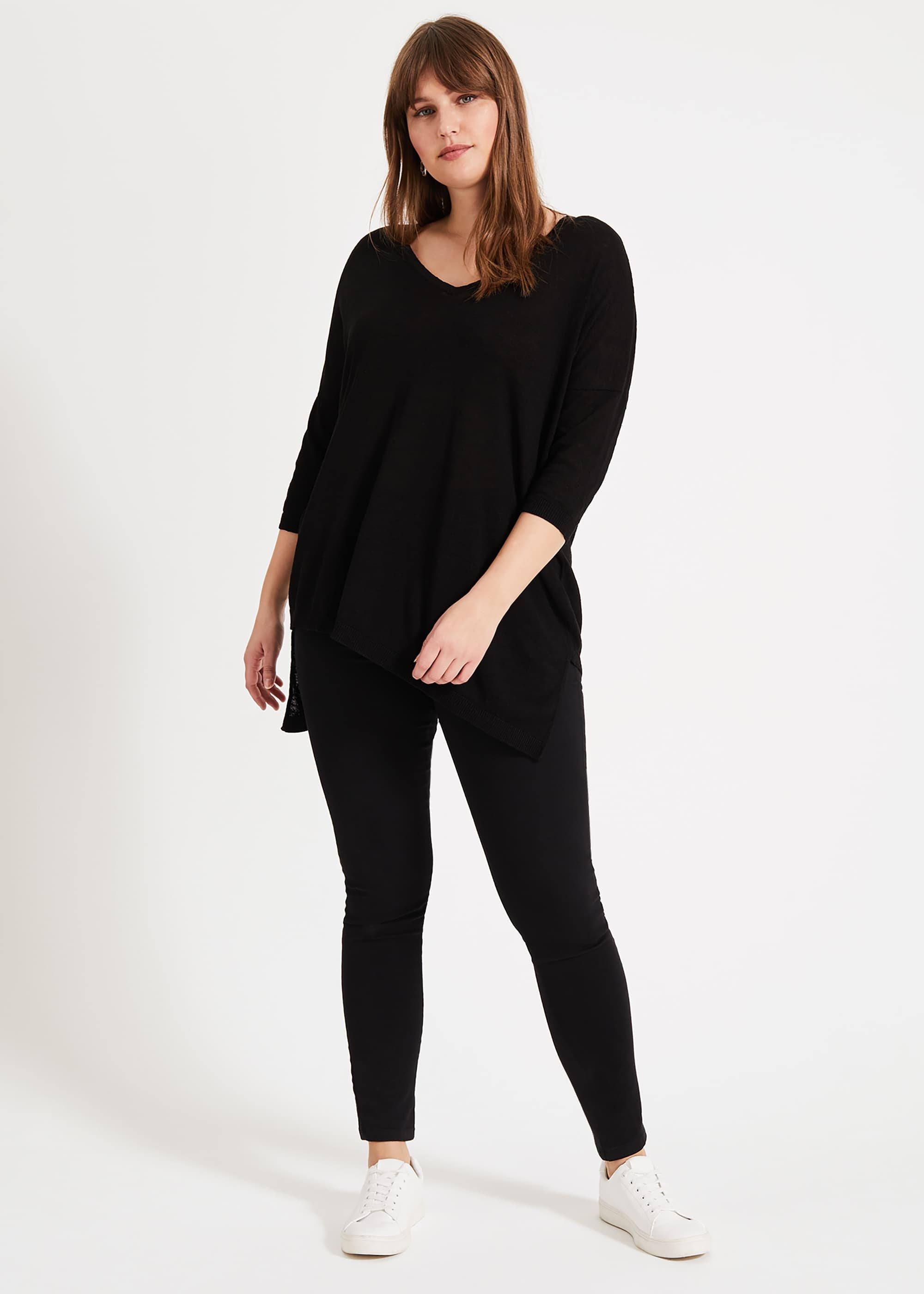 Amelie Asymmetric Knit Top