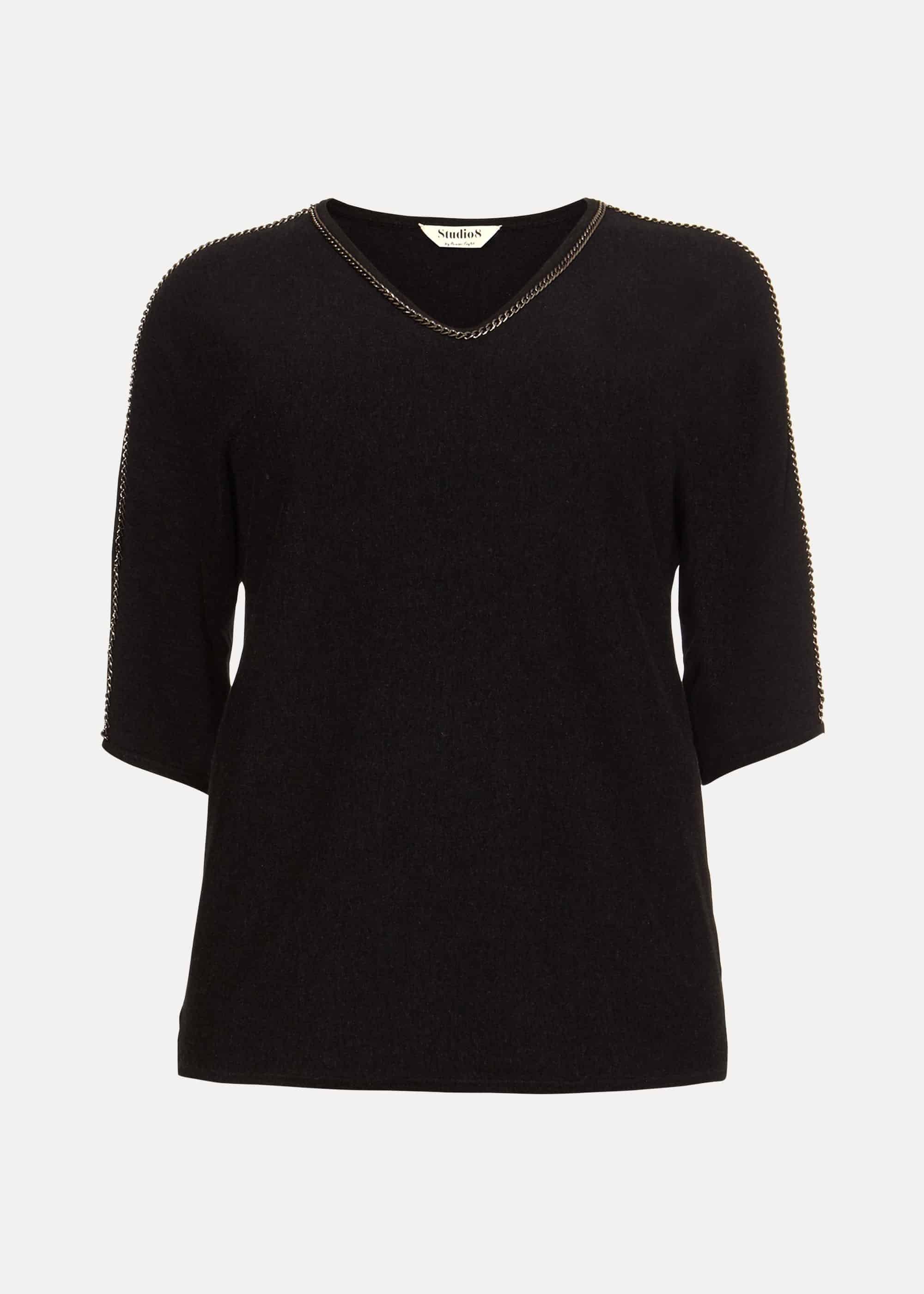 Cece Chain Knit Top