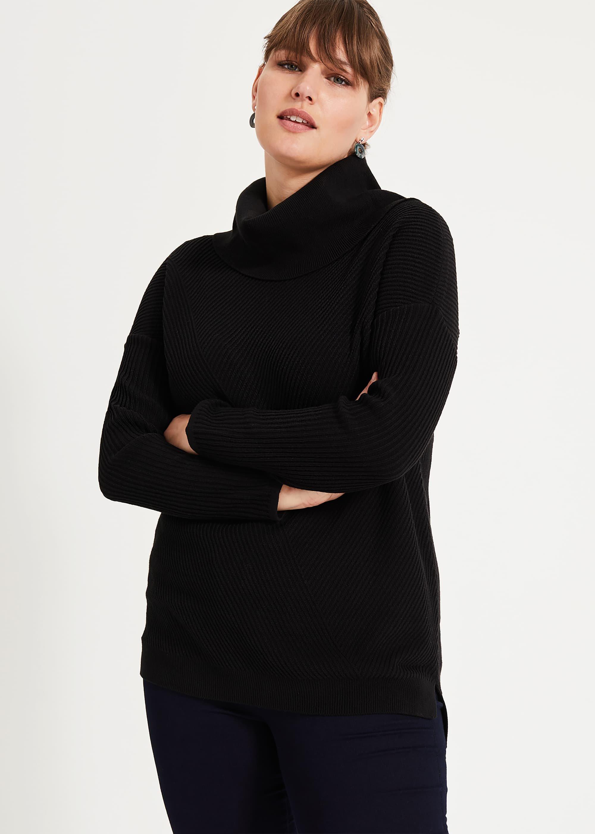 Josie Roll Neck Knit Top