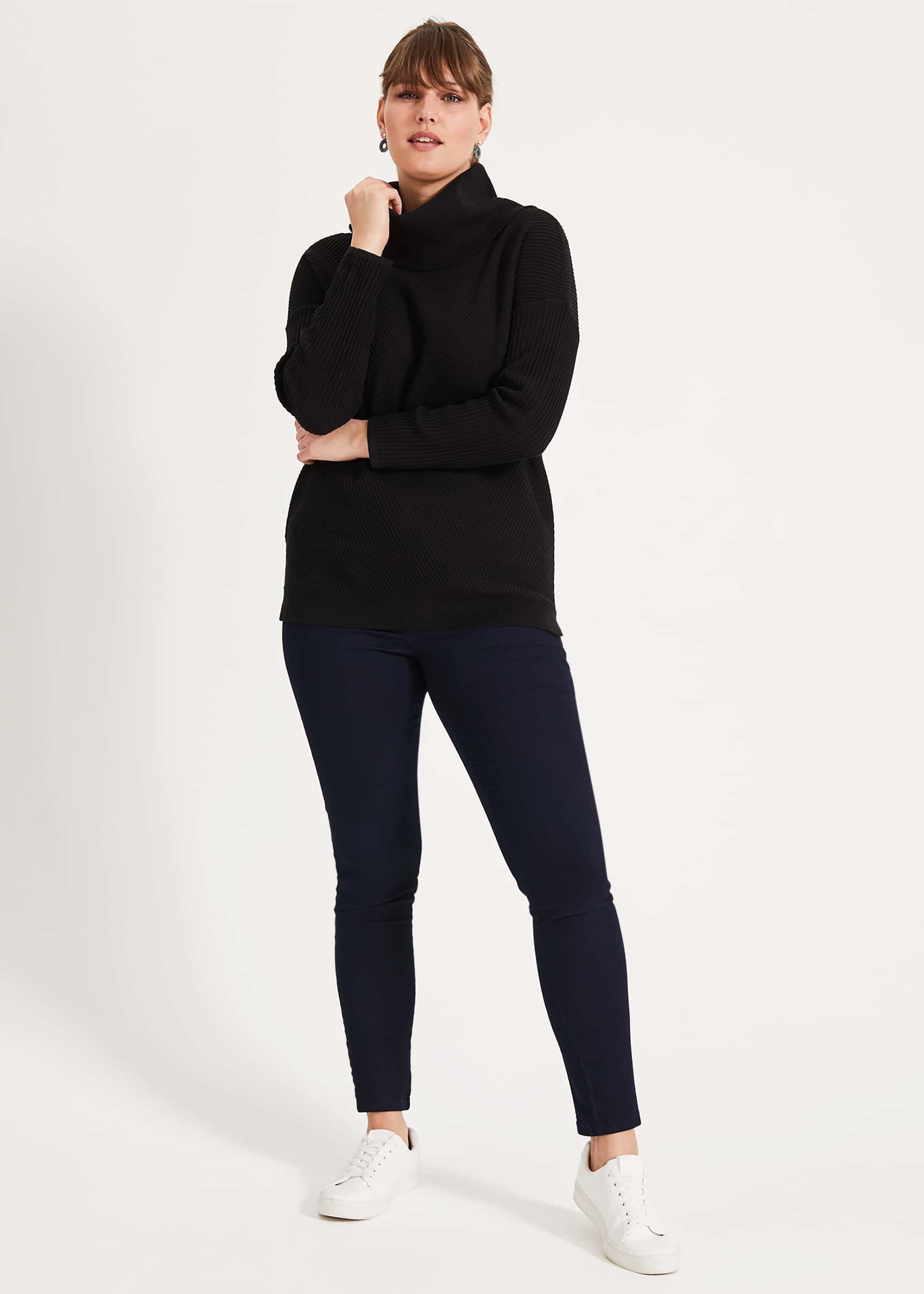 Josie Roll Neck Knit Top