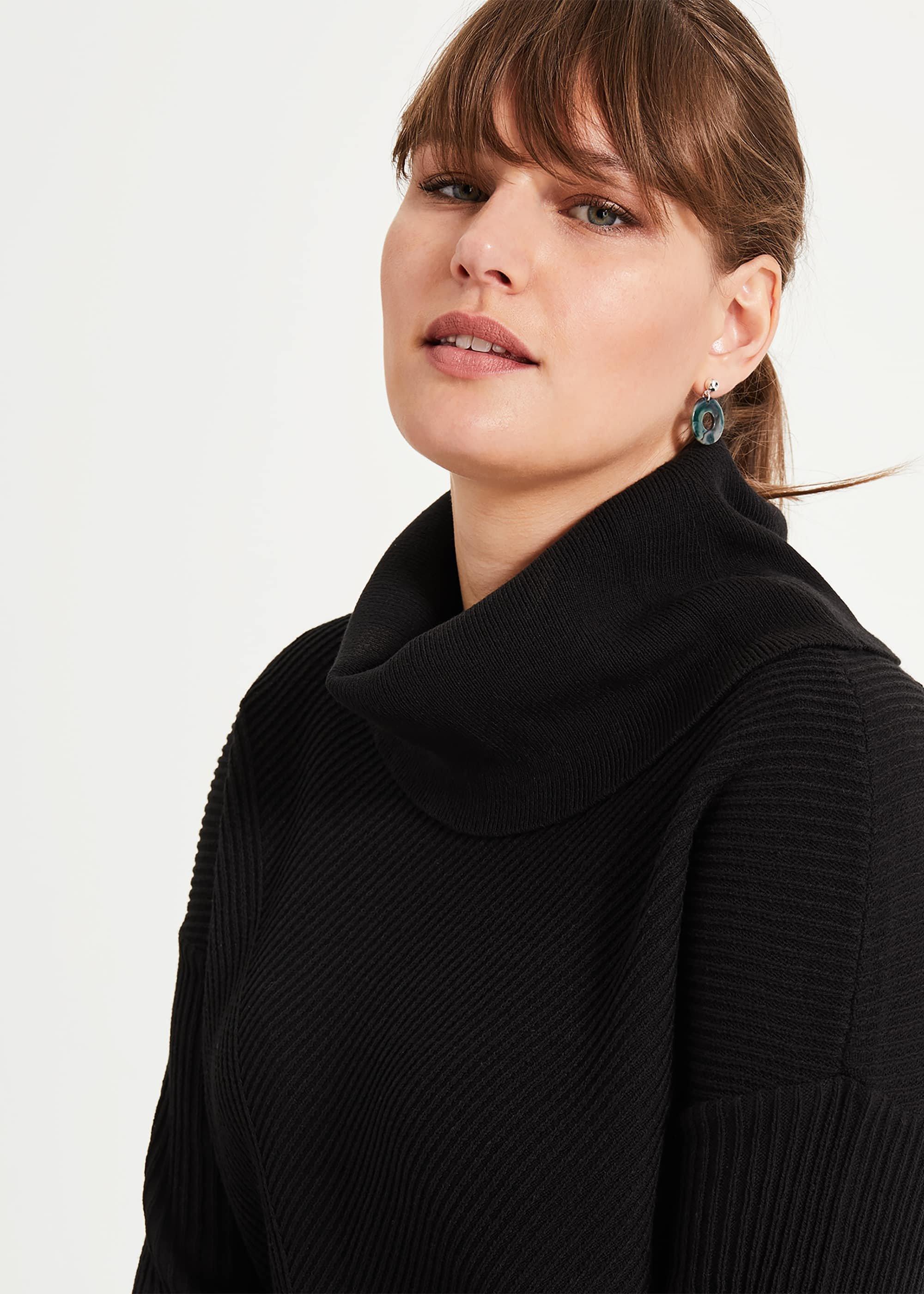 Josie Roll Neck Knit Top