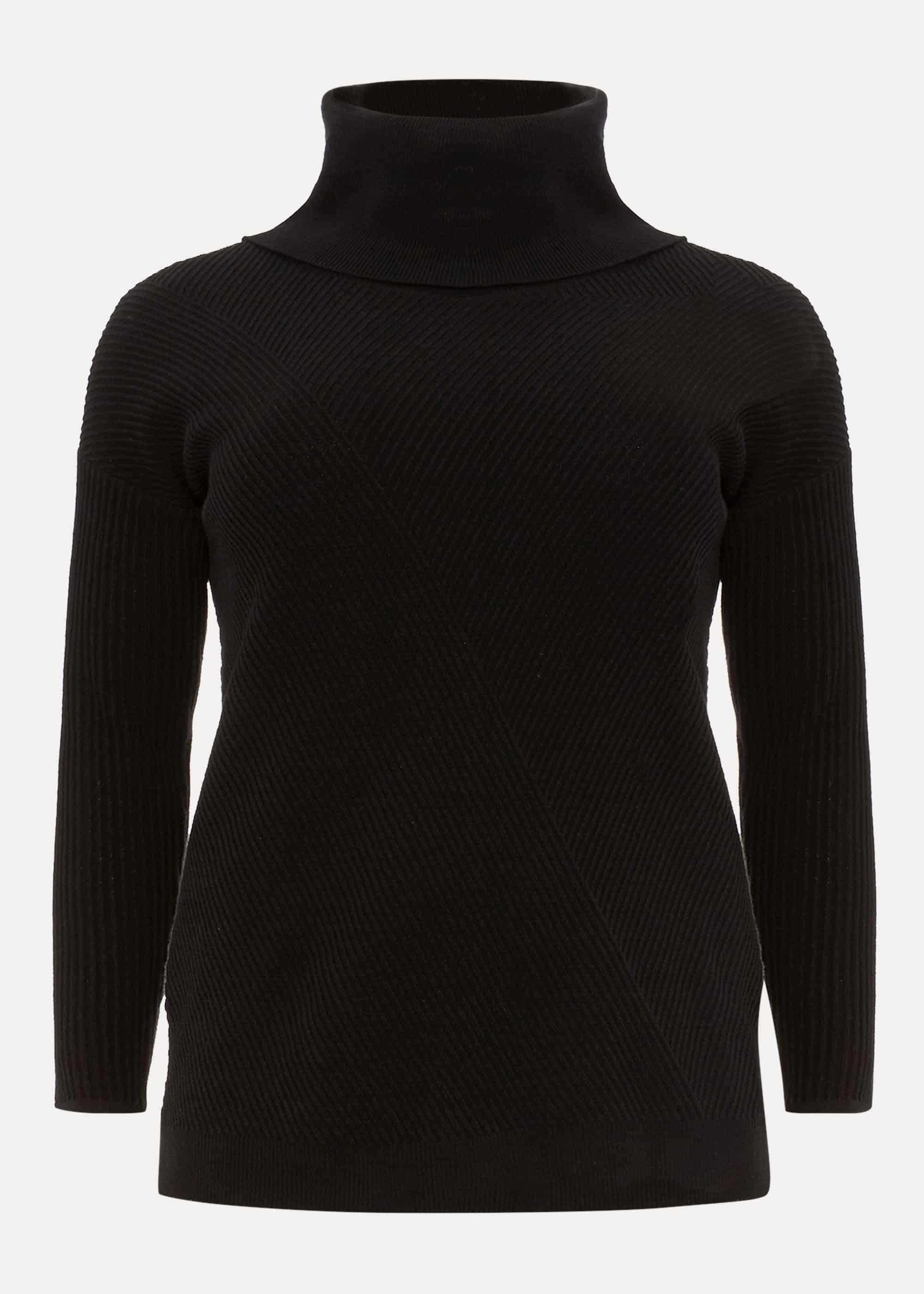 Josie Roll Neck Knit Top
