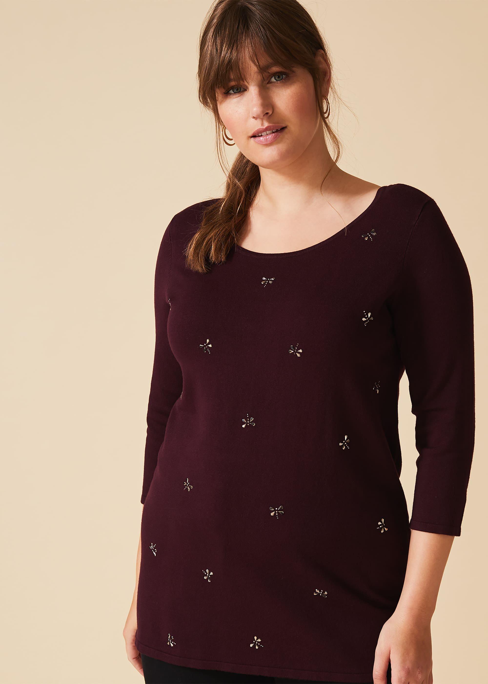 Danielle Dragonfly Knit Top