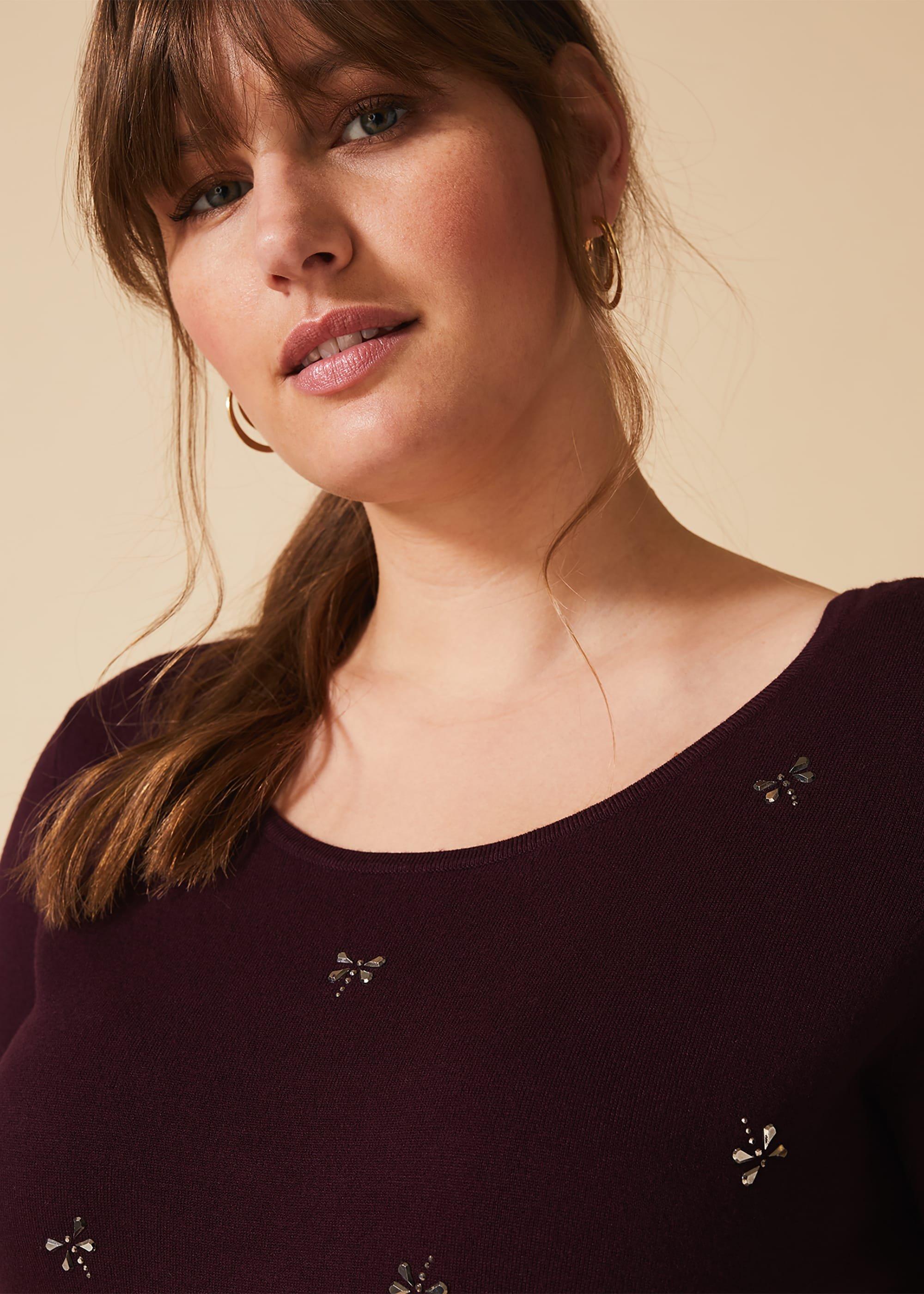 Danielle Dragonfly Knit Top