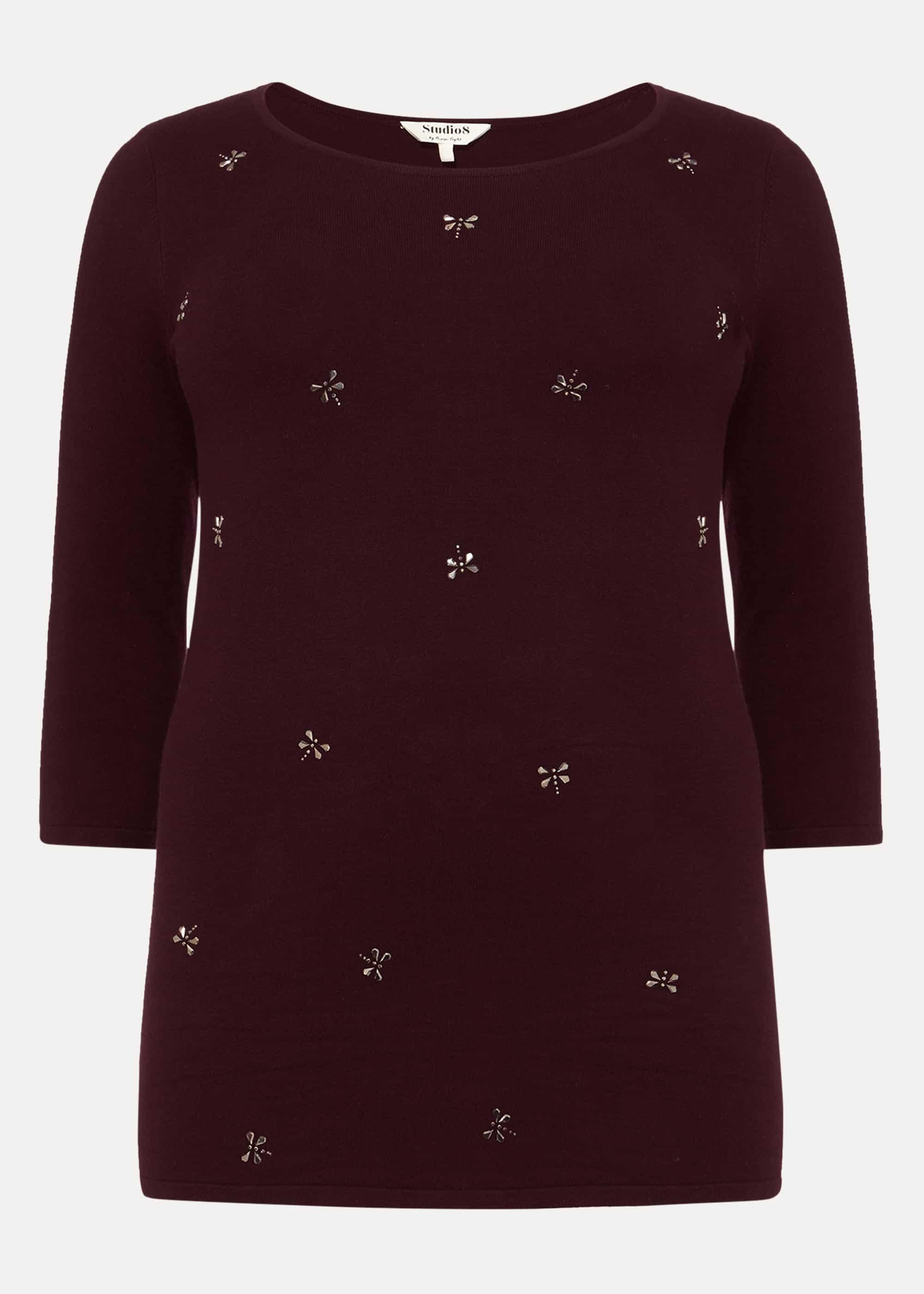 Danielle Dragonfly Knit Top