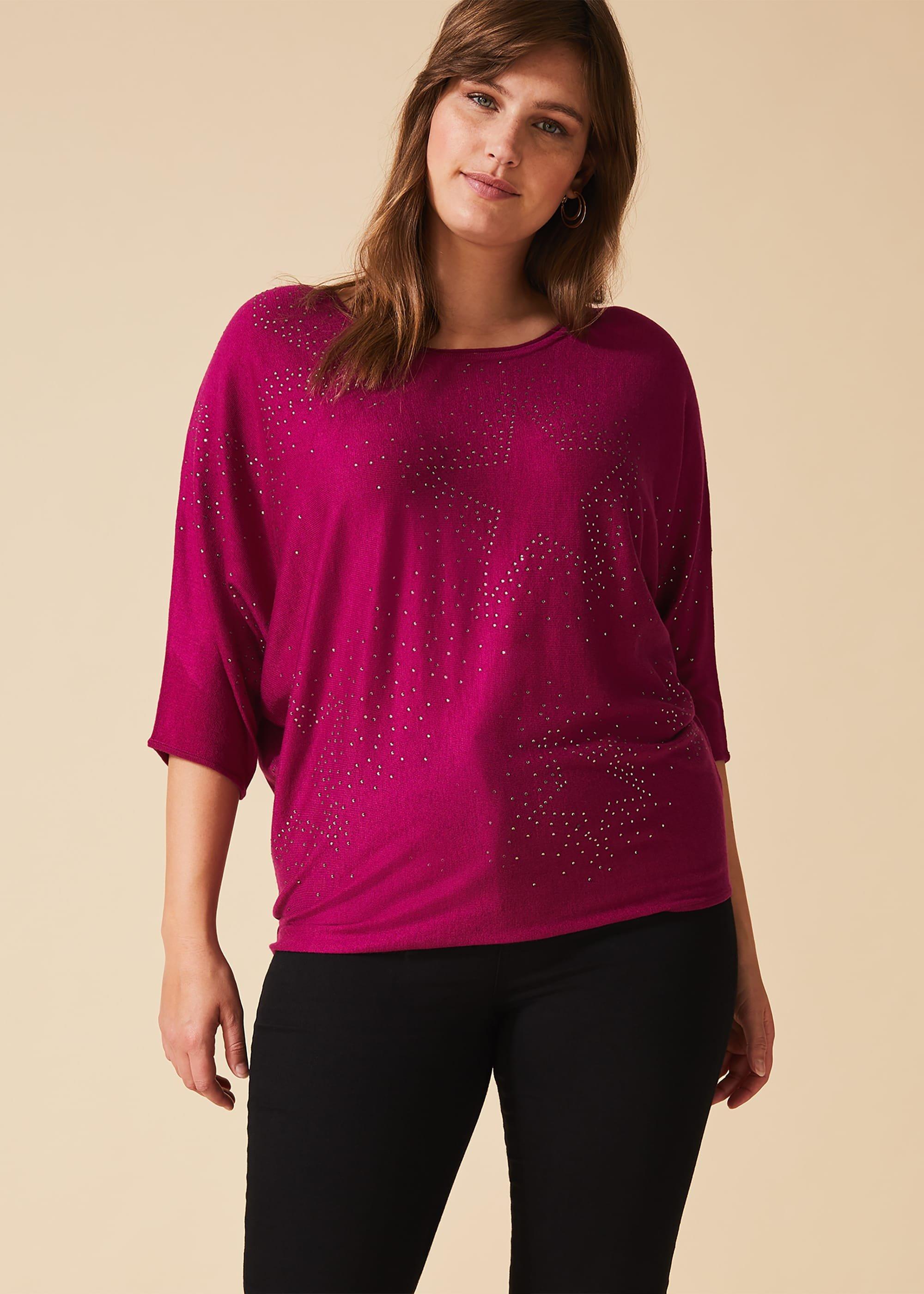 Selena Star Knit Top