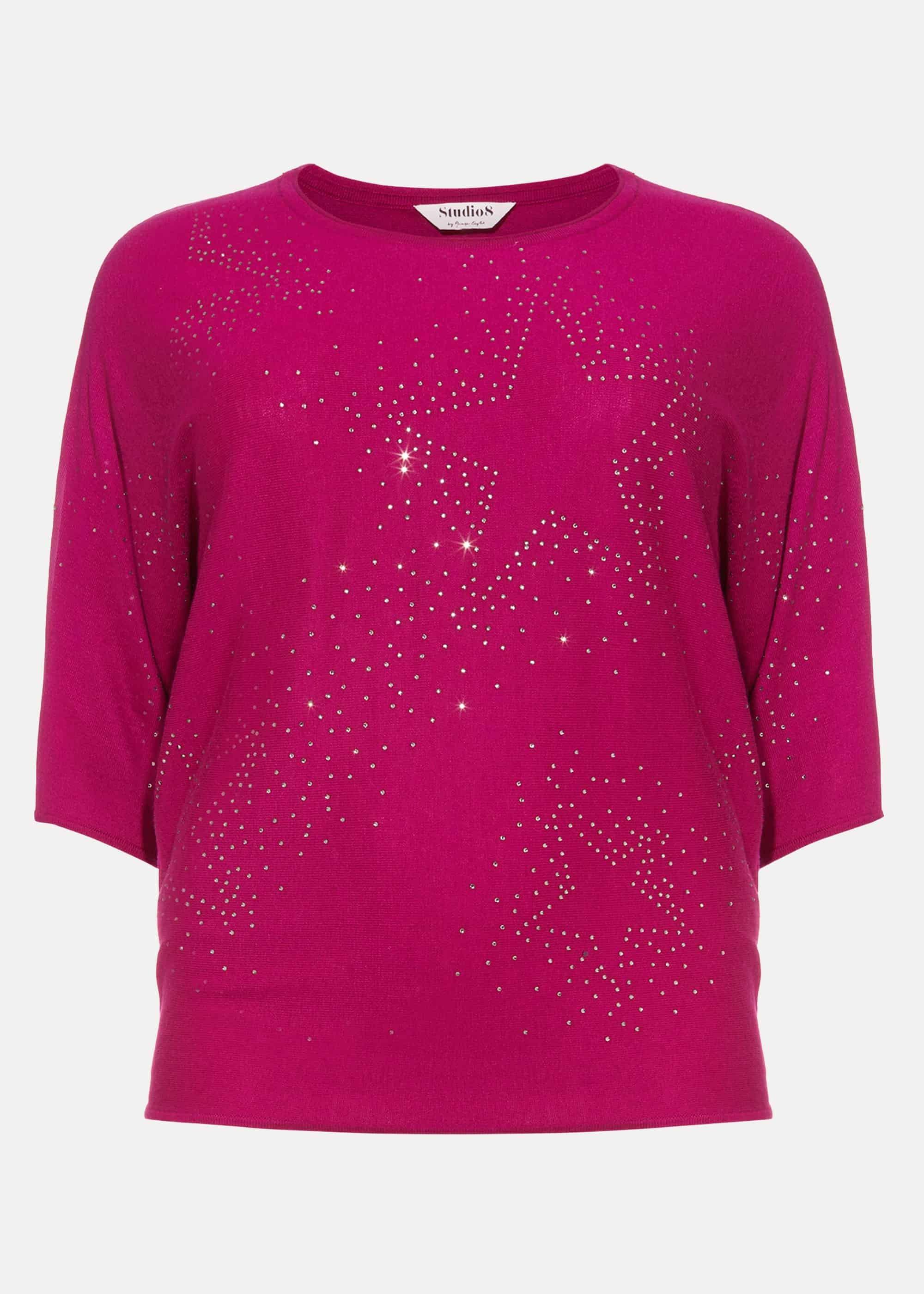 Selena Star Knit Top